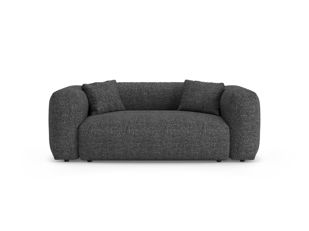 2-Sitzer Sofa Martina in Anthracite-Monet präsentiert im Onlineshop von KAQTU Design AG. 2er Sofa ist von Micadoni
