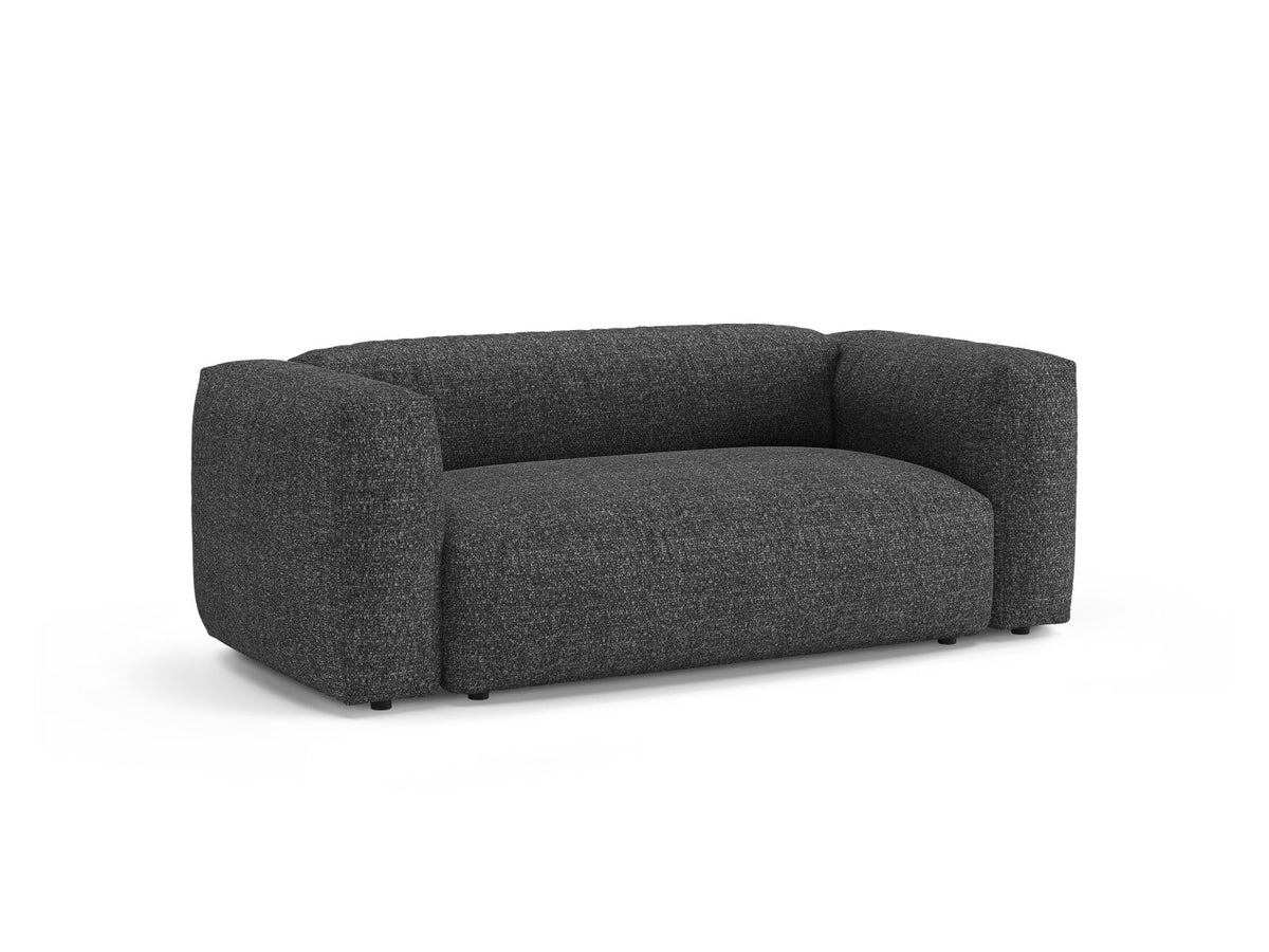 2-Sitzer Sofa Martina in Anthracite-Monet präsentiert im Onlineshop von KAQTU Design AG. 2er Sofa ist von Micadoni