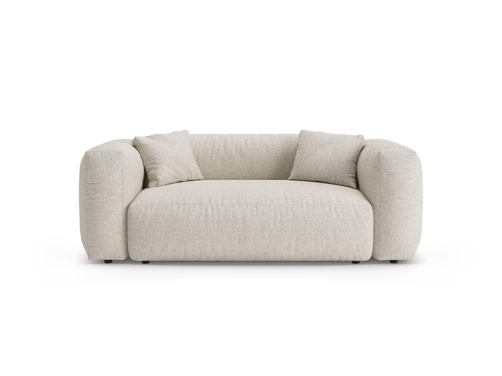 2-Sitzer Sofa Martina in Beige-Monet präsentiert im Onlineshop von KAQTU Design AG. 2er Sofa ist von Micadoni