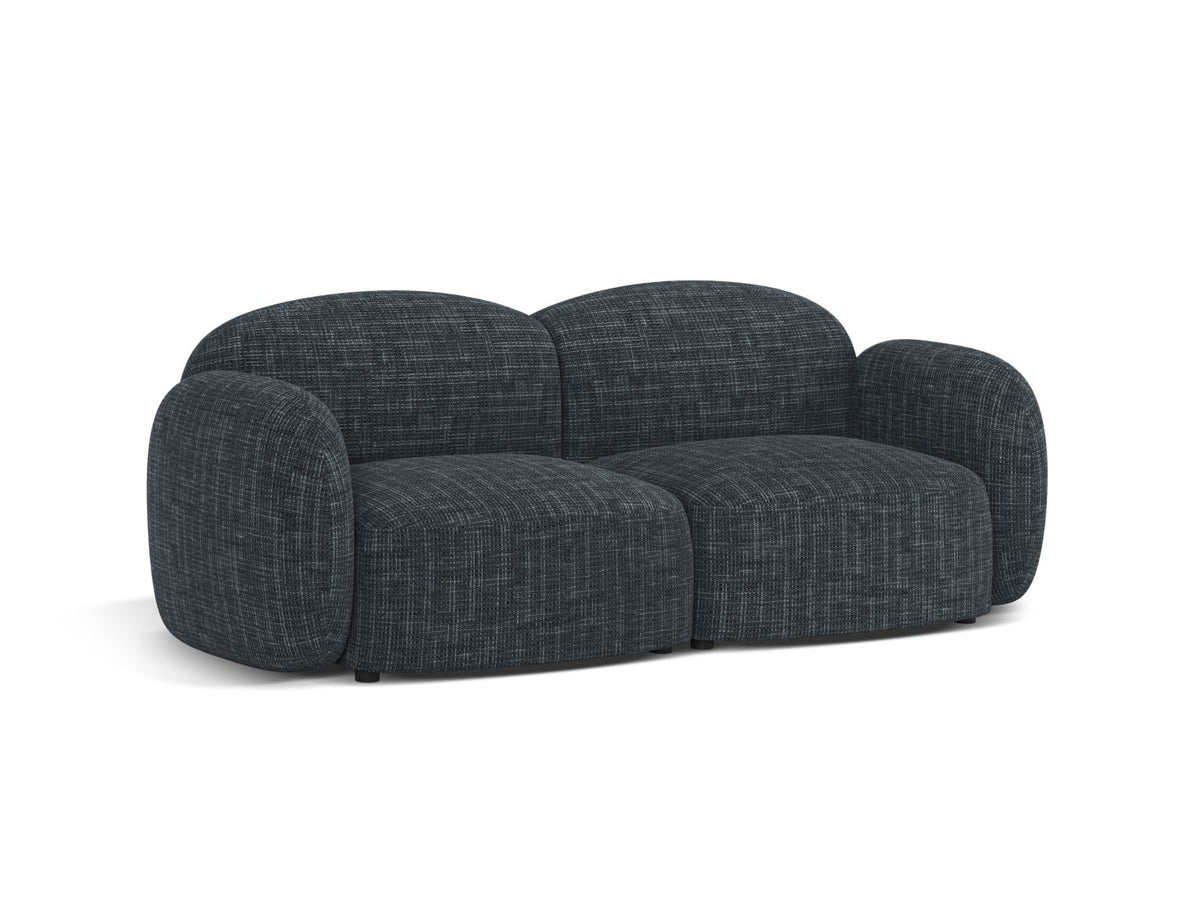 2-Sitzer Sofa Blair in Navy Blue-Baltimore präsentiert im Onlineshop von KAQTU Design AG. 2er Sofa ist von Micadoni