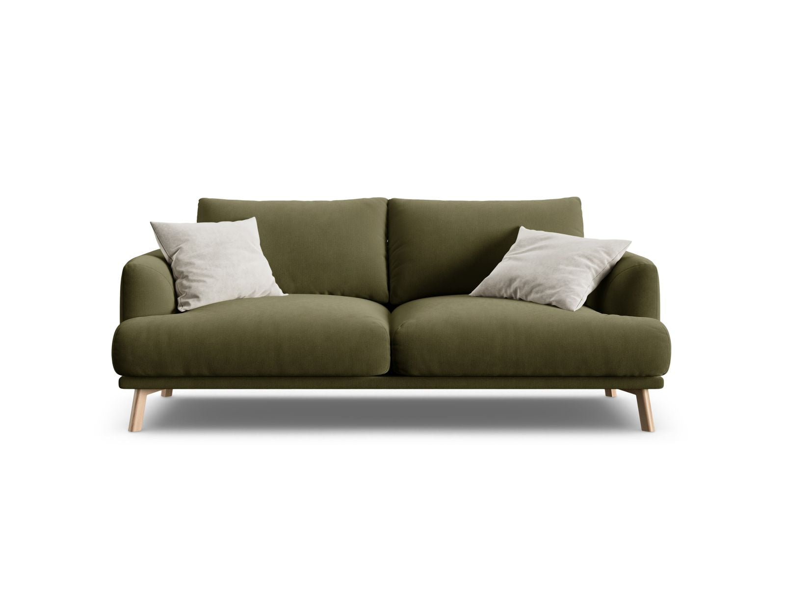 2-Sitzer Sofa Naomi in Green-Salvador präsentiert im Onlineshop von KAQTU Design AG. 2er Sofa ist von Micadoni