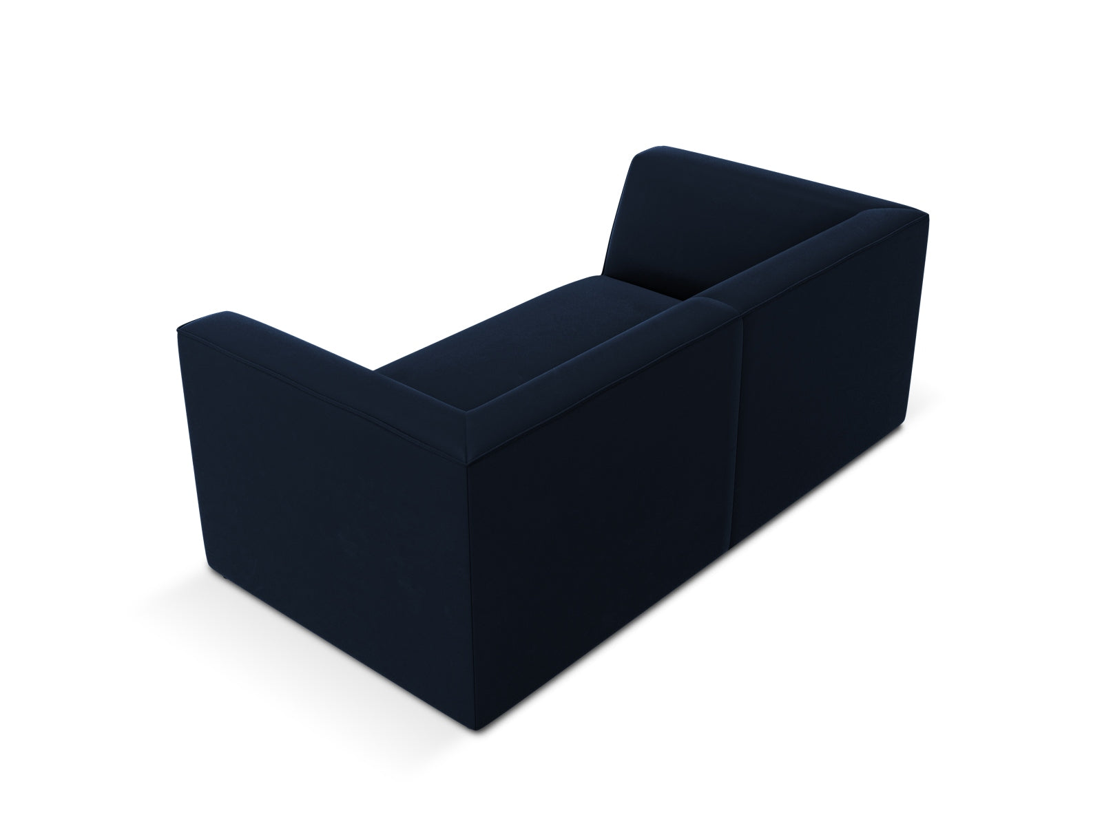 Elegantes 2-Sitzer Sofa in Ruby Velours, ideal für gemütliche Abende und stilvolle Einrichtung in jedem Wohnraum.