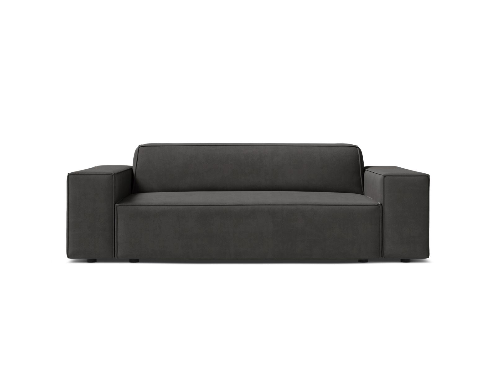 2-Sitzer Sofa Jodie in Grey-Bluvel präsentiert im Onlineshop von KAQTU Design AG. 2er Sofa ist von Micadoni