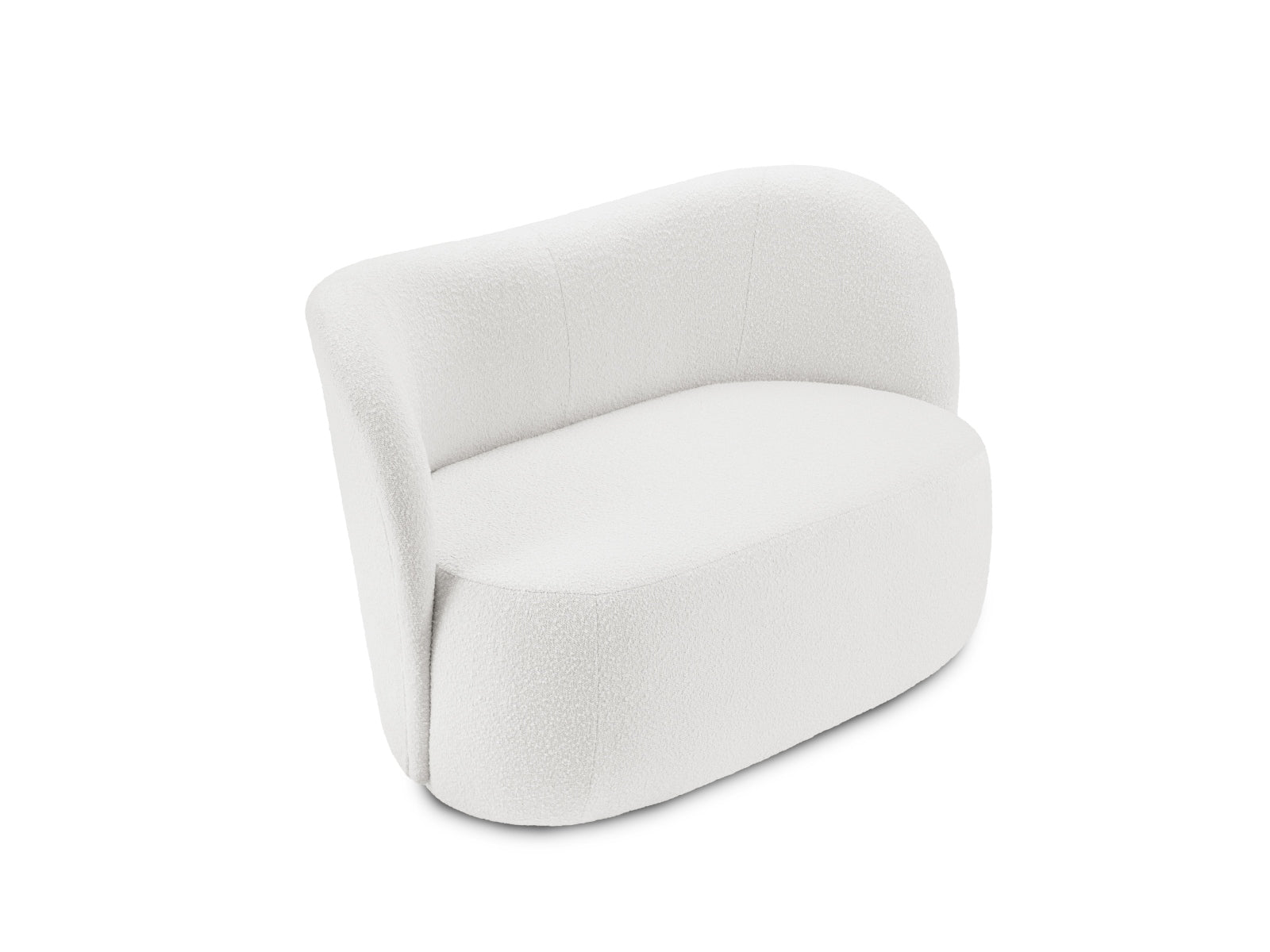 Saamit Boucle Sofa 2 Sitzer in Beige präsentiert im Onlineshop von KAQTU Design AG. 2er Sofa ist von Micadoni