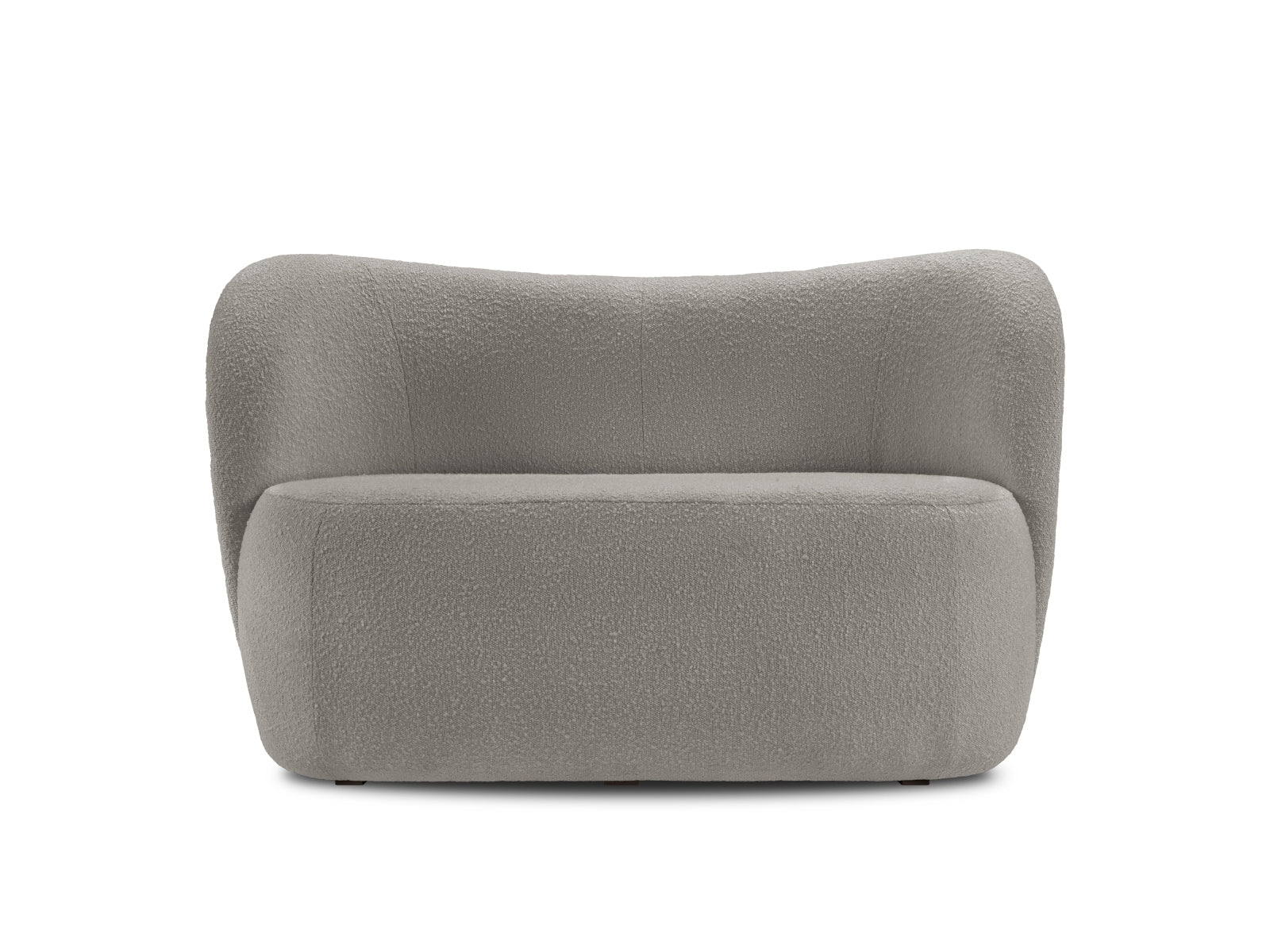 Saamit Boucle Sofa 2 Sitzer in Grey präsentiert im Onlineshop von KAQTU Design AG. 2er Sofa ist von Micadoni