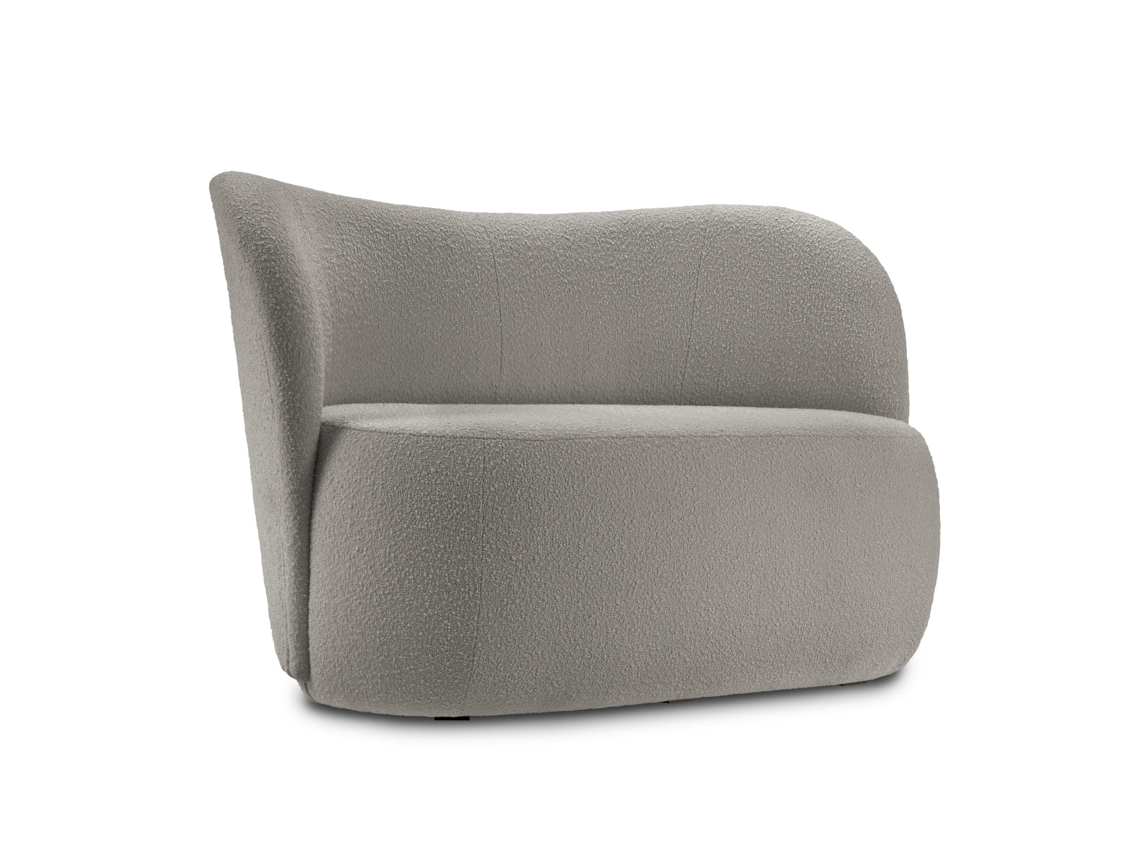 Saamit Boucle Sofa 2 Sitzer in Grey präsentiert im Onlineshop von KAQTU Design AG. 2er Sofa ist von Micadoni