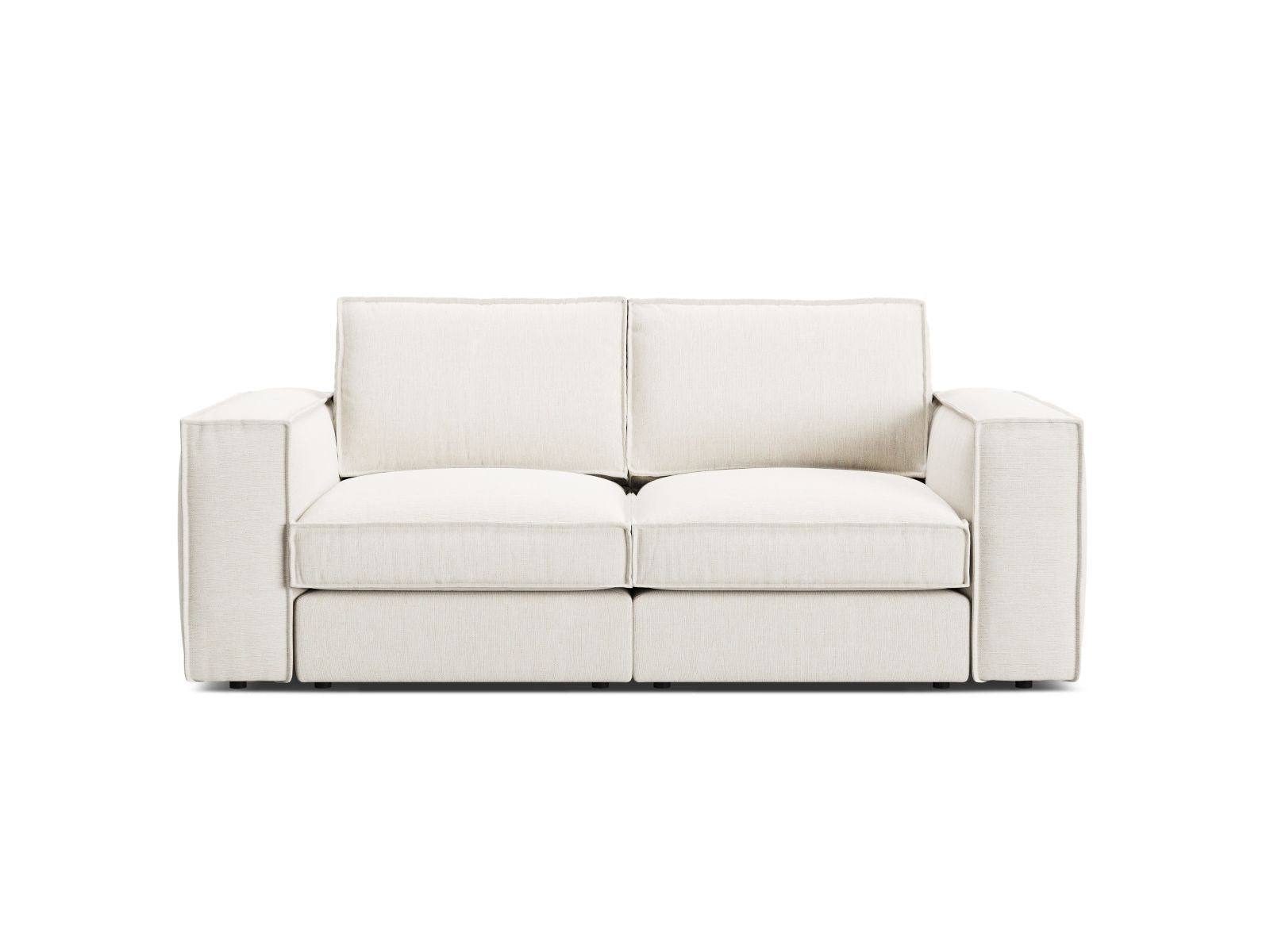 2-Sitzer Modular Sofa Pola in White-Babel präsentiert im Onlineshop von KAQTU Design AG. 2er Sofa ist von Micadoni