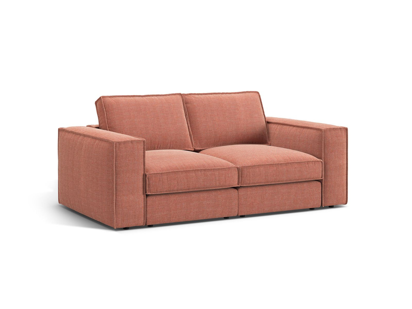 Elegantes 2-Sitzer Sofa Pola von Micadoni in modernem Design, ideal für stilvolle Wohnräume und gemütliche Abende.