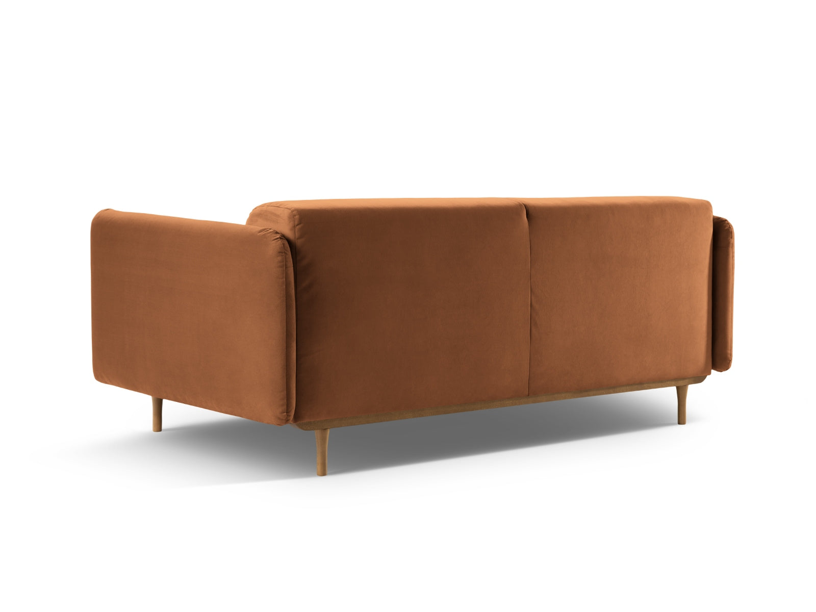 Noomi Velour Sofa 2 Sitzer in Honey präsentiert im Onlineshop von KAQTU Design AG. 2er Sofa ist von Micadoni