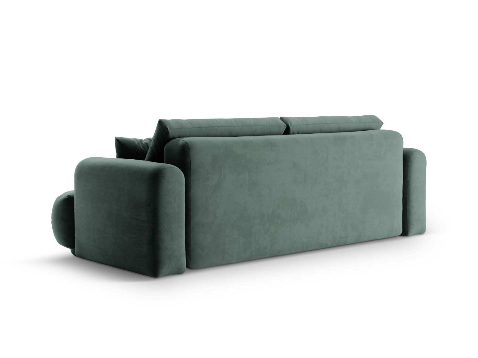 Entdecken Sie das elegante Ella Velour Sofa von Micadoni! Dieses 3-Sitzer Sofa vereint Schlaffunktion und praktischen Stauraum für Ihr Zuhause.