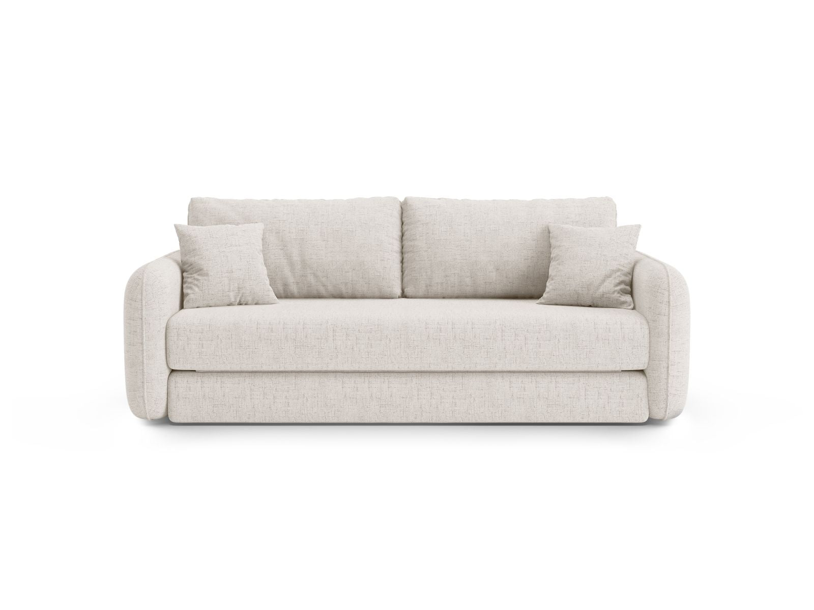 3-Sitzer Sofa mit Schlaffunktion Dormi in Light Beige-Moly präsentiert im Onlineshop von KAQTU Design AG. Bettsofa ist von Micadoni