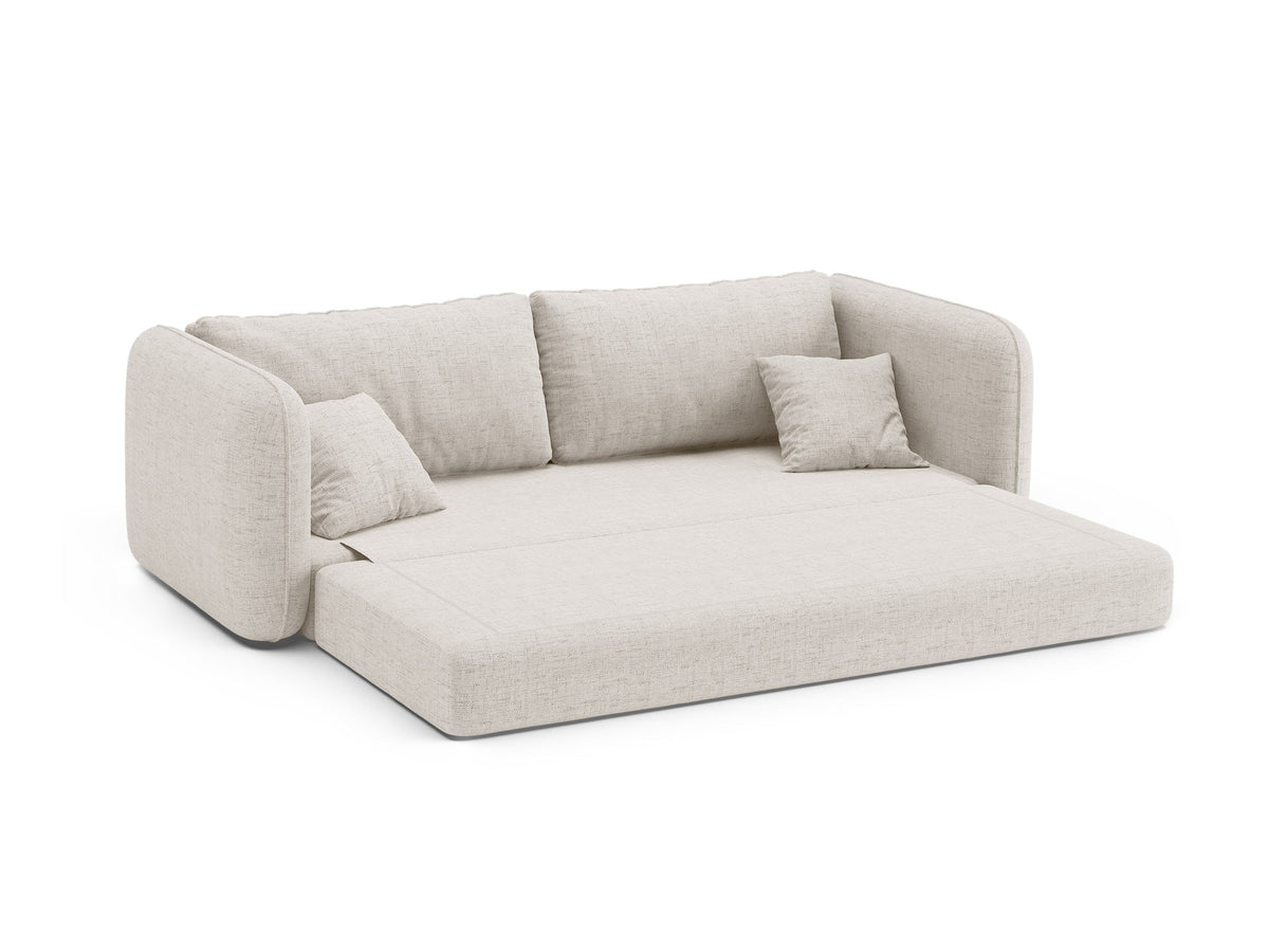 3-Sitzer Sofa mit Schlaffunktion Dormi in Light Beige-Moly präsentiert im Onlineshop von KAQTU Design AG. Bettsofa ist von Micadoni