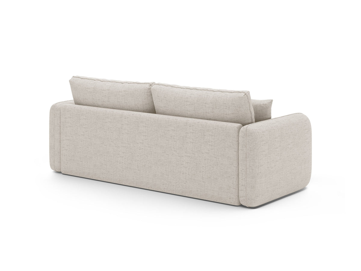 3-Sitzer Sofa mit Schlaffunktion Dormi in Light Beige-Moly präsentiert im Onlineshop von KAQTU Design AG. Bettsofa ist von Micadoni