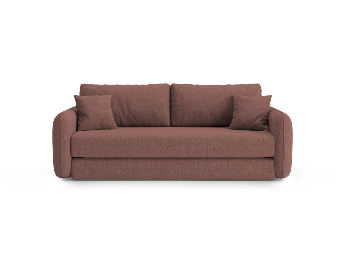 3-Sitzer Sofa mit Schlaffunktion Dormi in Dark Pink-Moly präsentiert im Onlineshop von KAQTU Design AG. Bettsofa ist von Micadoni