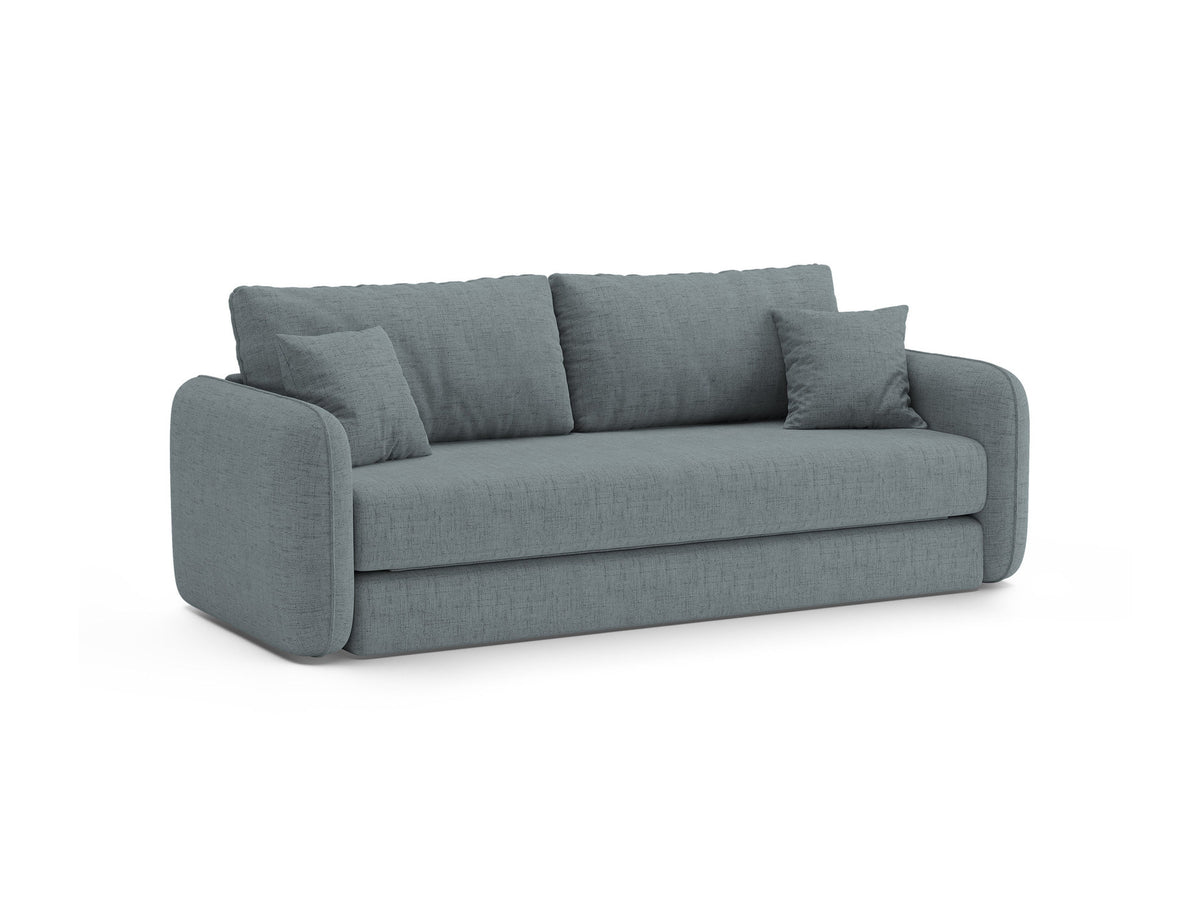 3-Sitzer Sofa mit Schlaffunktion Dormi in Light Blue-Moly präsentiert im Onlineshop von KAQTU Design AG. Bettsofa ist von Micadoni