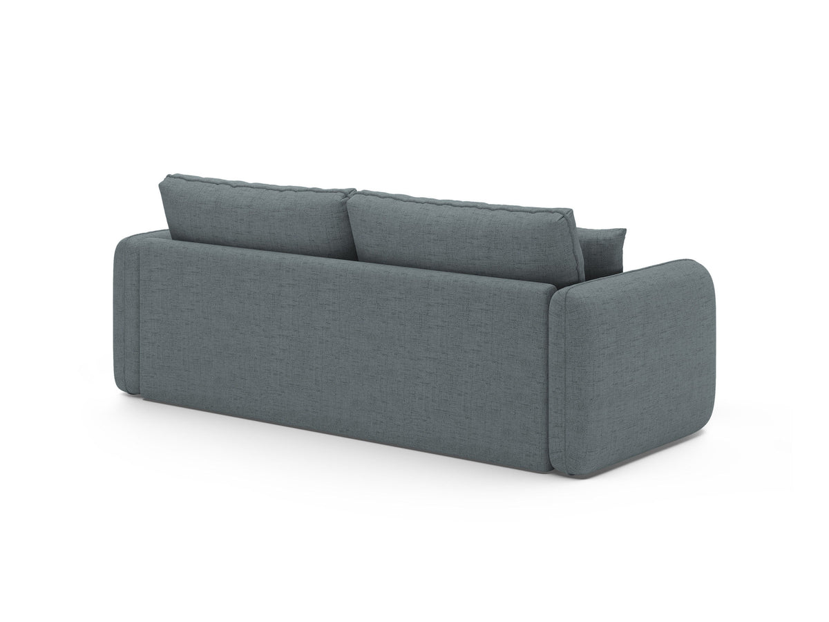 3-Sitzer Sofa mit Schlaffunktion Dormi in Light Blue-Moly präsentiert im Onlineshop von KAQTU Design AG. Bettsofa ist von Micadoni