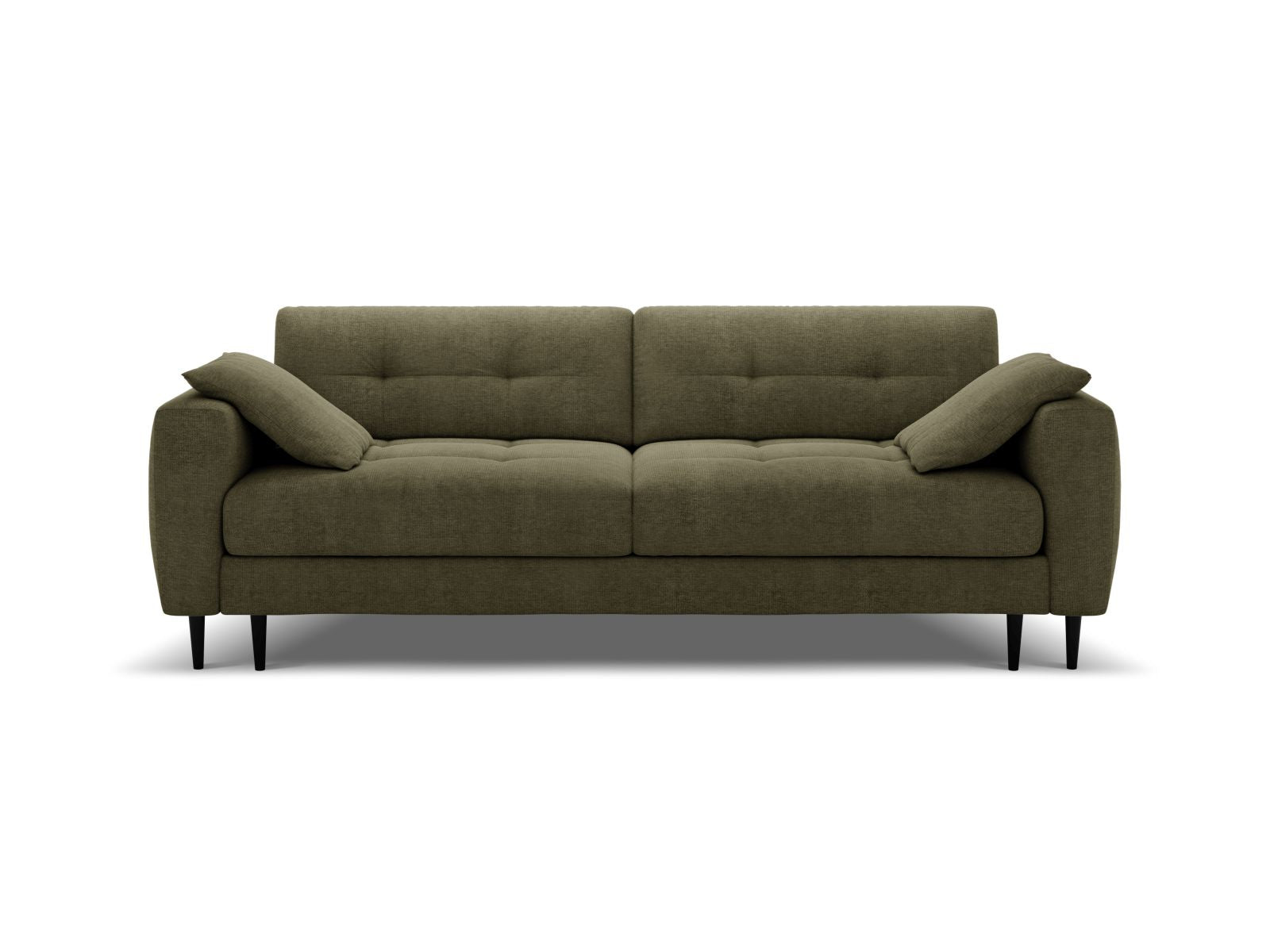 3-Sitzer Bemy Sofa mit Schlaffunktion und Stauraum in Dark Olive Green-Sorella präsentiert im Onlineshop von KAQTU Design AG. Bettsofa ist von Micadoni