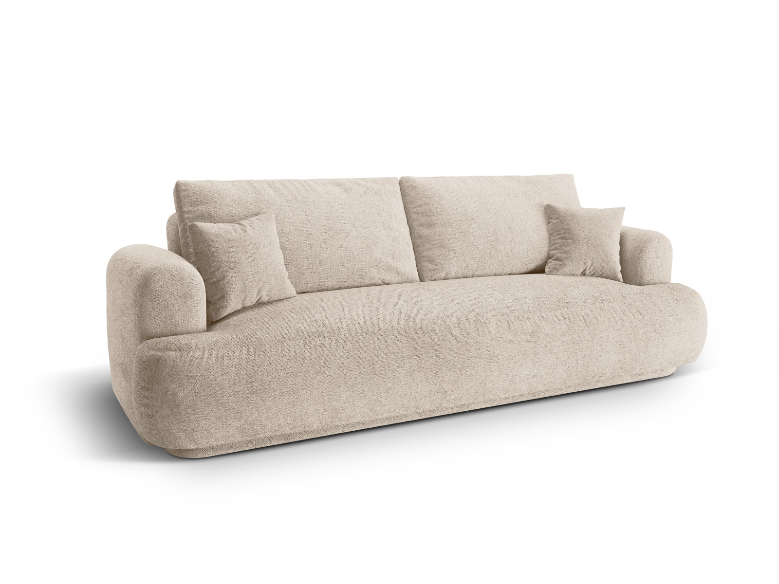Entdecken Sie das Ella Sofa von Micadoni: elegantes 3-Sitzer Sofa mit innovativer Schlaffunktion und praktischem Stauraum für Ihr modernes Zuhause.