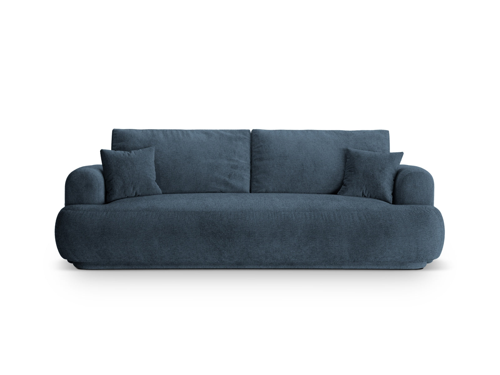 Ella Sofa mit Schlaffunktion und Stauraum 3 Sitzer in Dark Blue präsentiert im Onlineshop von KAQTU Design AG. Bettsofa ist von Micadoni