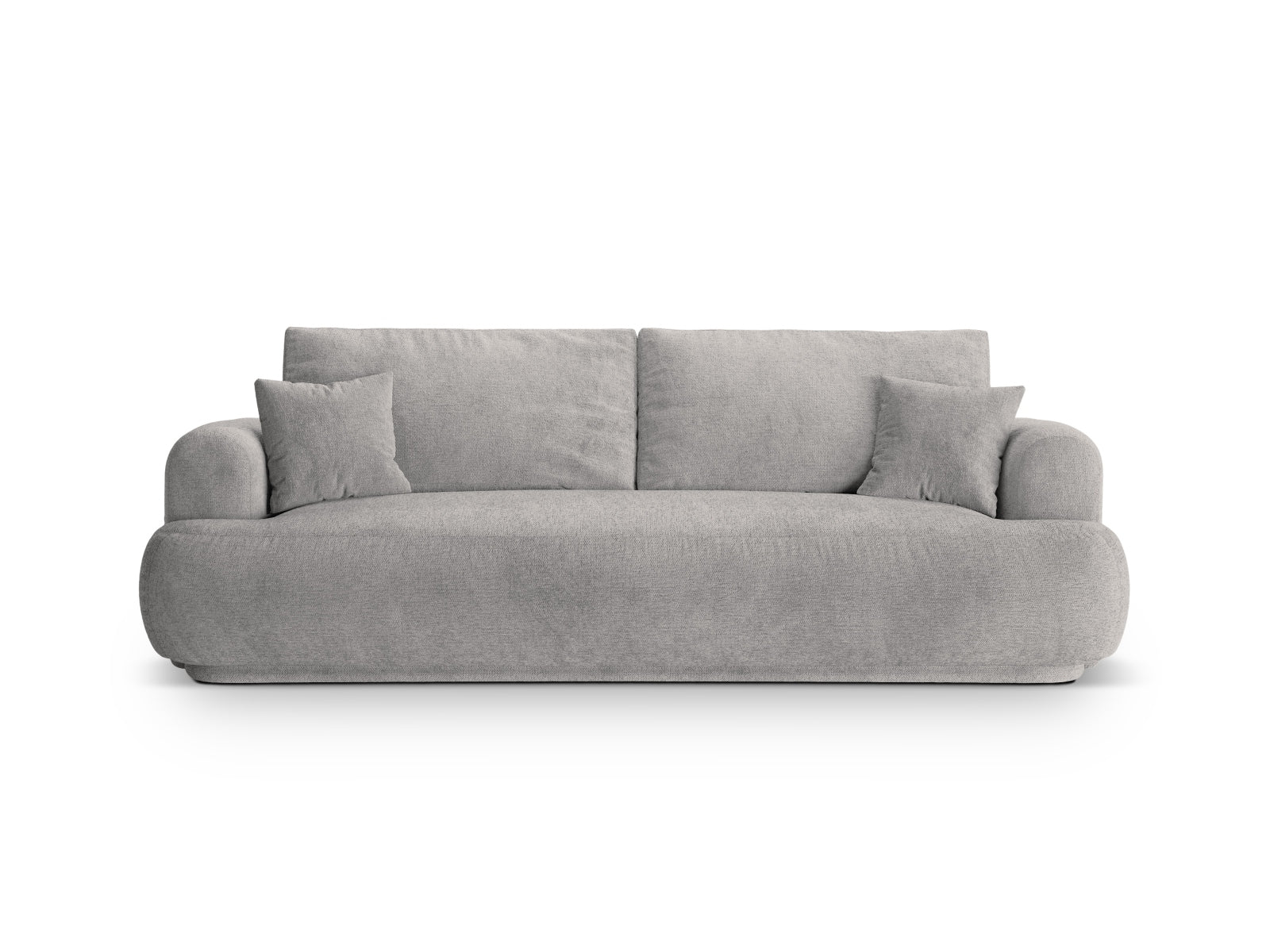Ella Sofa mit Schlaffunktion und Stauraum 3 Sitzer in Warm grey präsentiert im Onlineshop von KAQTU Design AG. Bettsofa ist von Micadoni