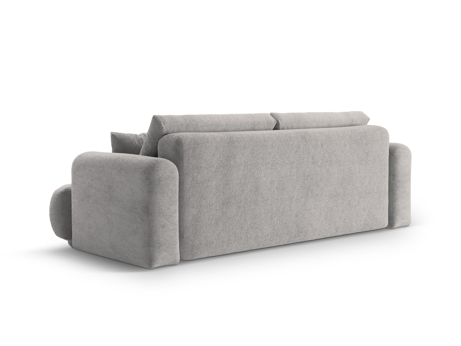 Entdecken Sie das Ella Sofa von Micadoni: elegantes 3-Sitzer Sofa mit praktischer Schlaffunktion und integriertem Stauraum für mehr Komfort.