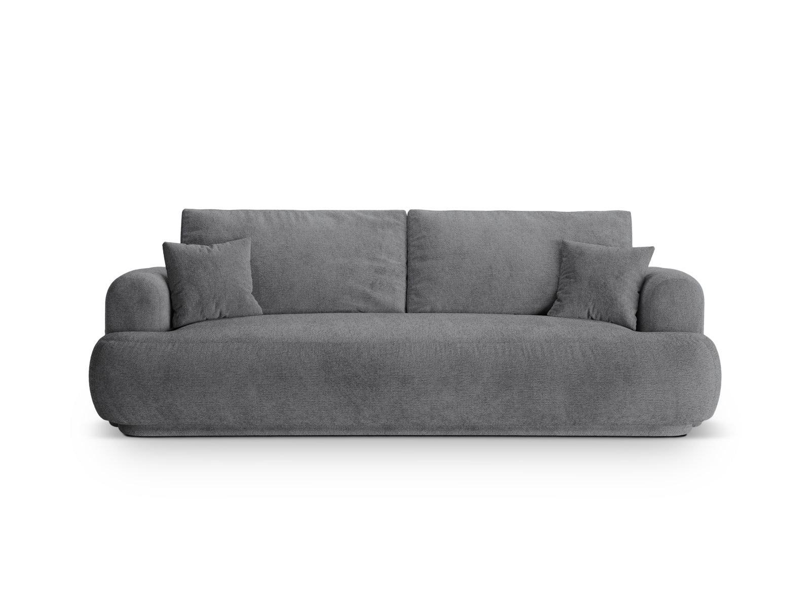 Ella Sofa mit Schlaffunktion und Stauraum 3 Sitzer in Grey präsentiert im Onlineshop von KAQTU Design AG. Bettsofa ist von Micadoni