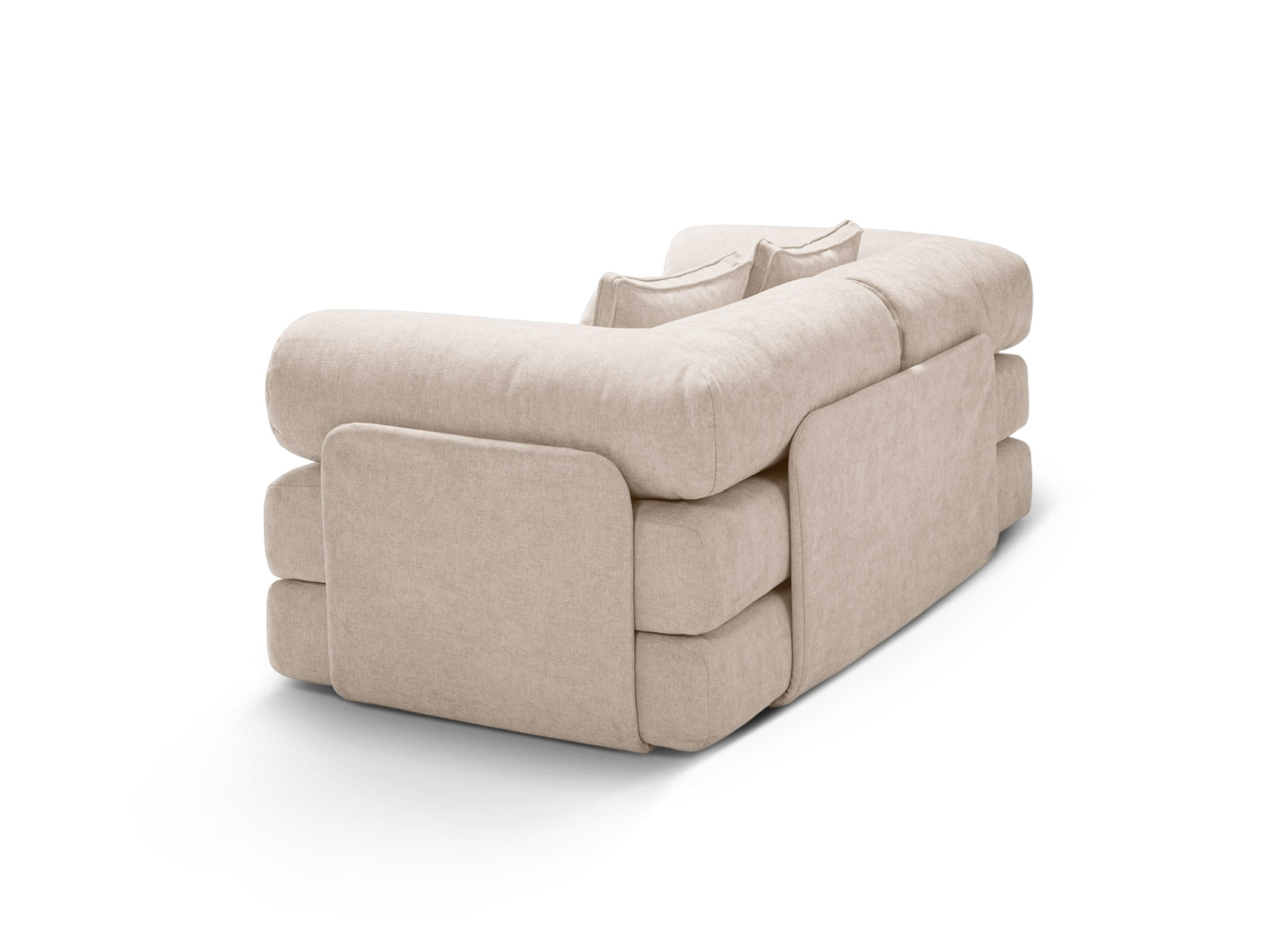 Dreamy Sofa mit Schlaffunktion 3 Sitzer in Beige präsentiert im Onlineshop von KAQTU Design AG. Bettsofa ist von Micadoni
