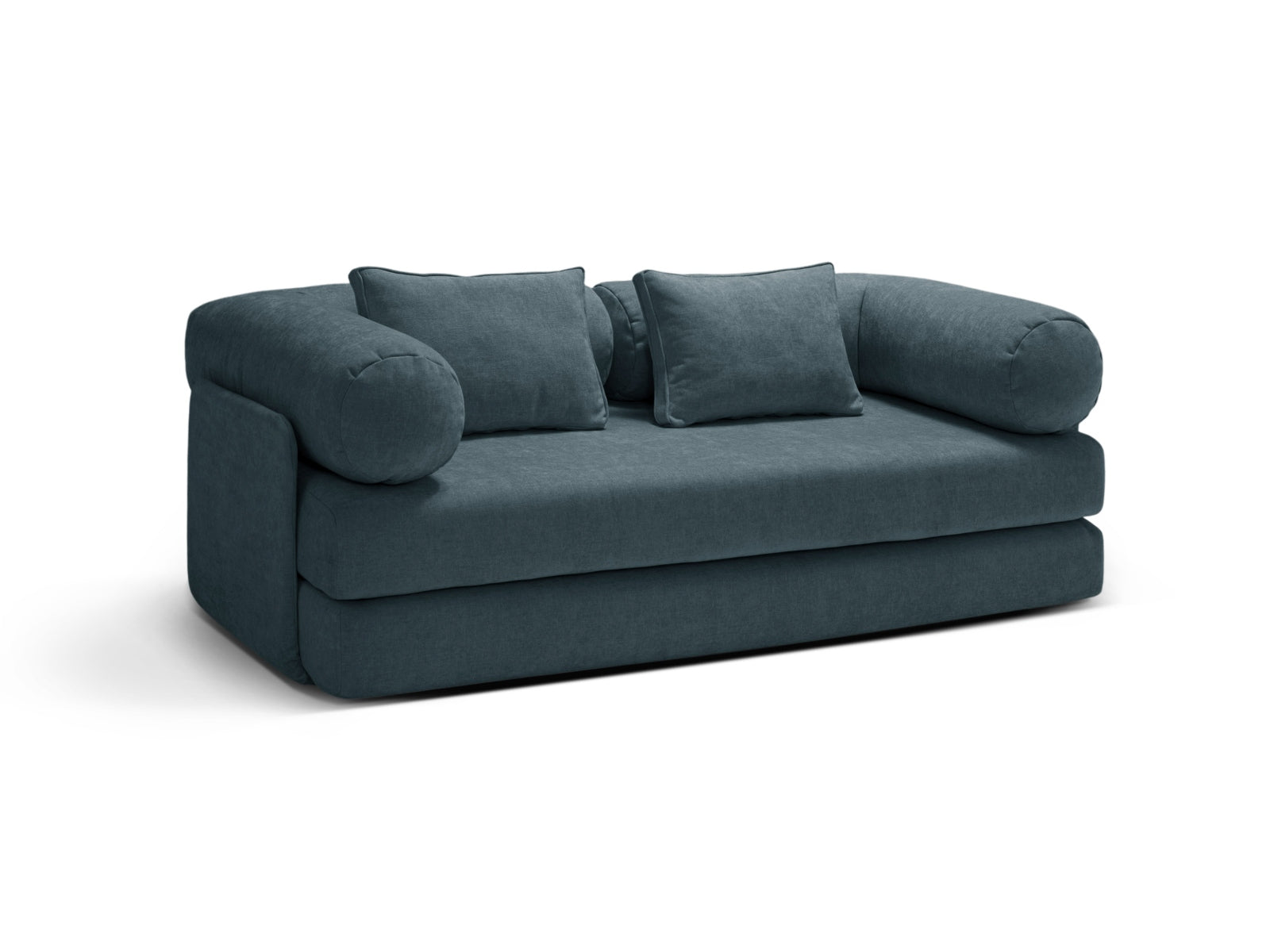 Dreamy Sofa mit Schlaffunktion 3 Sitzer in Deep Petrol präsentiert im Onlineshop von KAQTU Design AG. Bettsofa ist von Micadoni