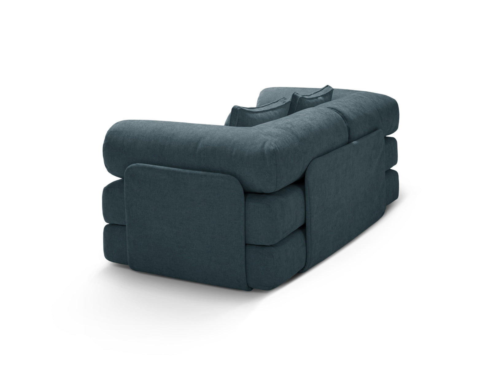 Dreamy Sofa mit Schlaffunktion 3 Sitzer in Deep Petrol präsentiert im Onlineshop von KAQTU Design AG. Bettsofa ist von Micadoni