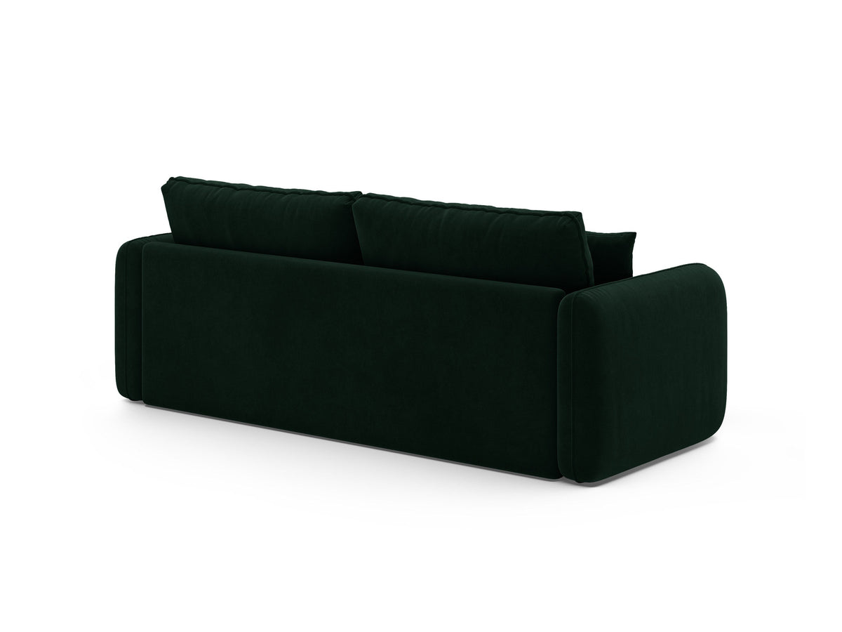 3-Sitzer Sofa mit Schlaffunktion Dormi in Bottle Green-Salvador präsentiert im Onlineshop von KAQTU Design AG. Bettsofa ist von Micadoni