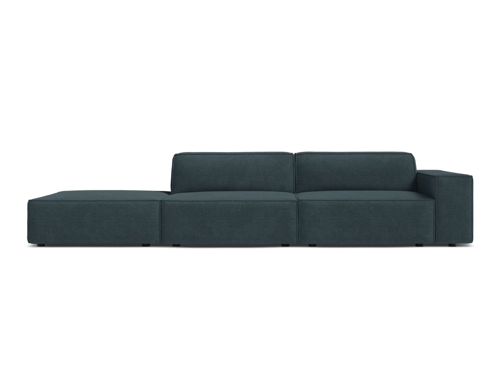 3-Sitzer Modulares Sofa links Jodie in Deep Petrol-Liberty präsentiert im Onlineshop von KAQTU Design AG. 3er Sofa ist von Micadoni