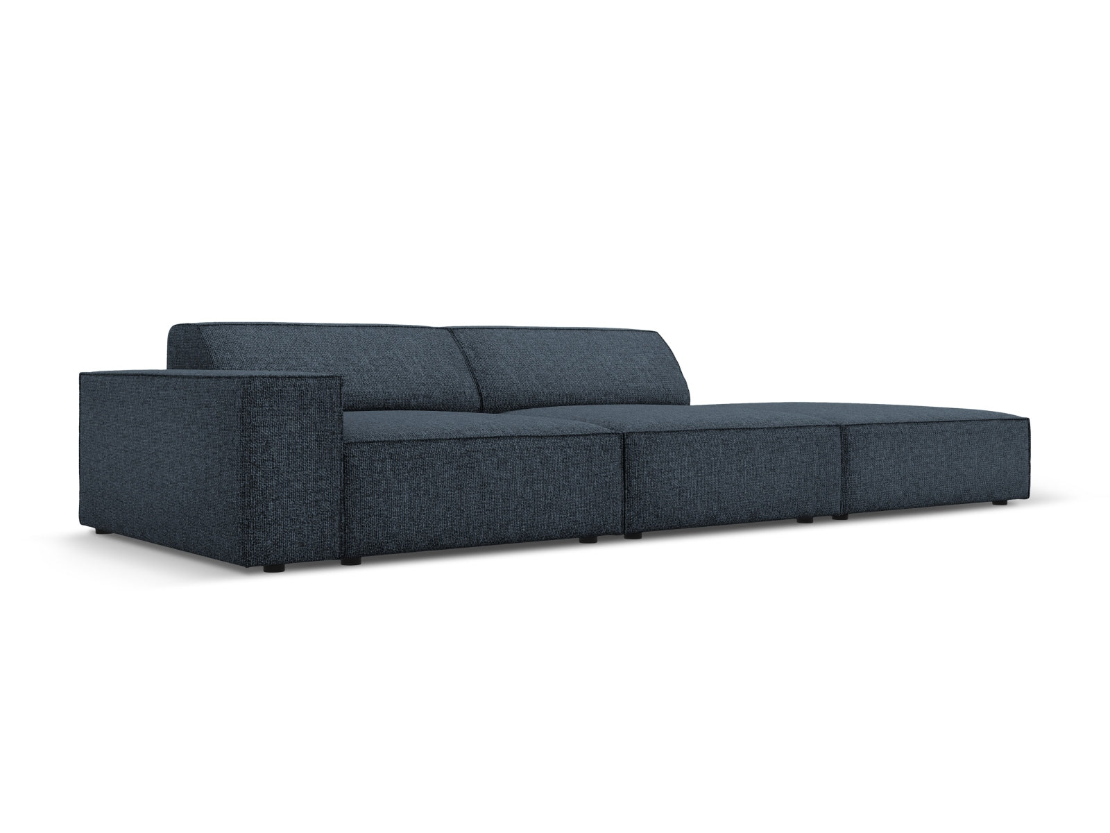 Jodie Modulares Sofa open rechts 3 Sitzer in Royal Blue präsentiert im Onlineshop von KAQTU Design AG. L-Sofa rechts ist von Micadoni