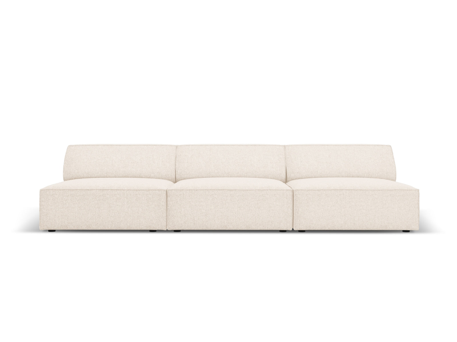 Jodie Modulares Sofa 3 Sitzer in Light Beige präsentiert im Onlineshop von KAQTU Design AG. 3er Sofa ist von Micadoni