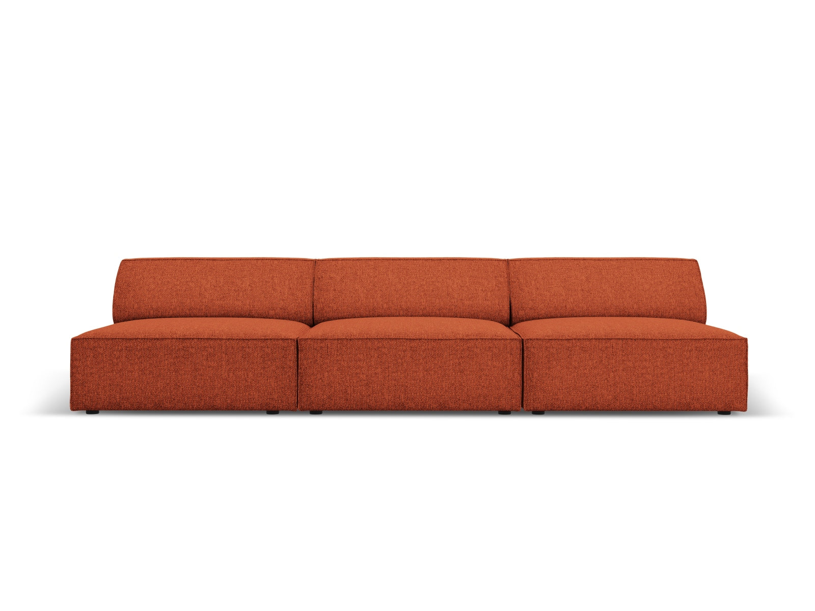 Jodie Modulares Sofa 3 Sitzer in Terracotta präsentiert im Onlineshop von KAQTU Design AG. 3er Sofa ist von Micadoni