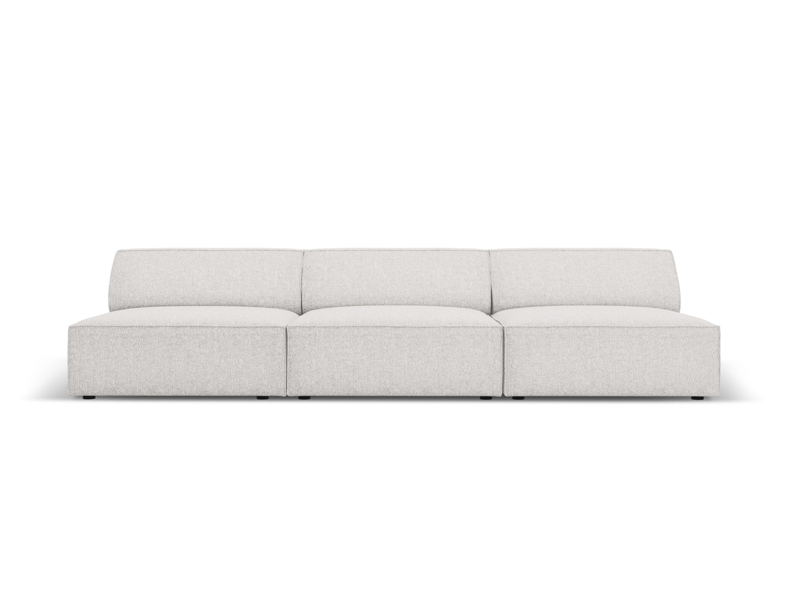 Jodie Modulares Sofa 3 Sitzer in Light Grey präsentiert im Onlineshop von KAQTU Design AG. 3er Sofa ist von Micadoni