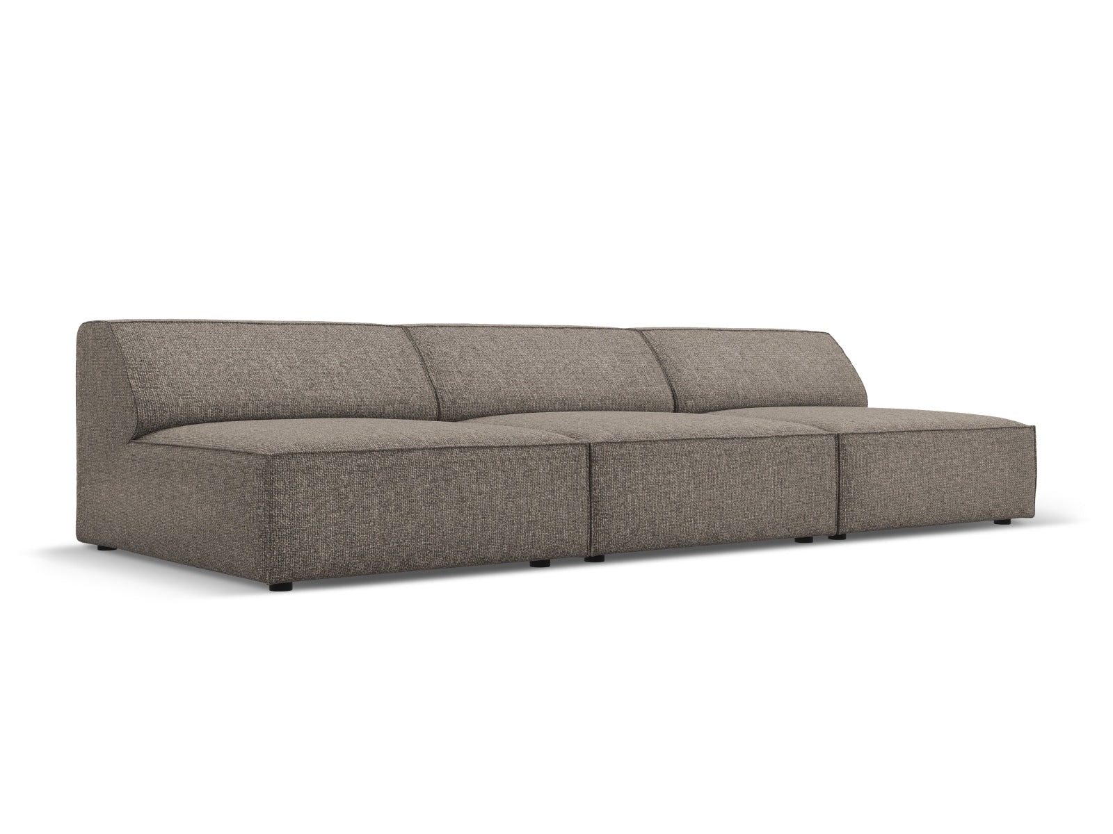 Jodie Modulares Sofa 3 Sitzer in Grey präsentiert im Onlineshop von KAQTU Design AG. 3er Sofa ist von Micadoni