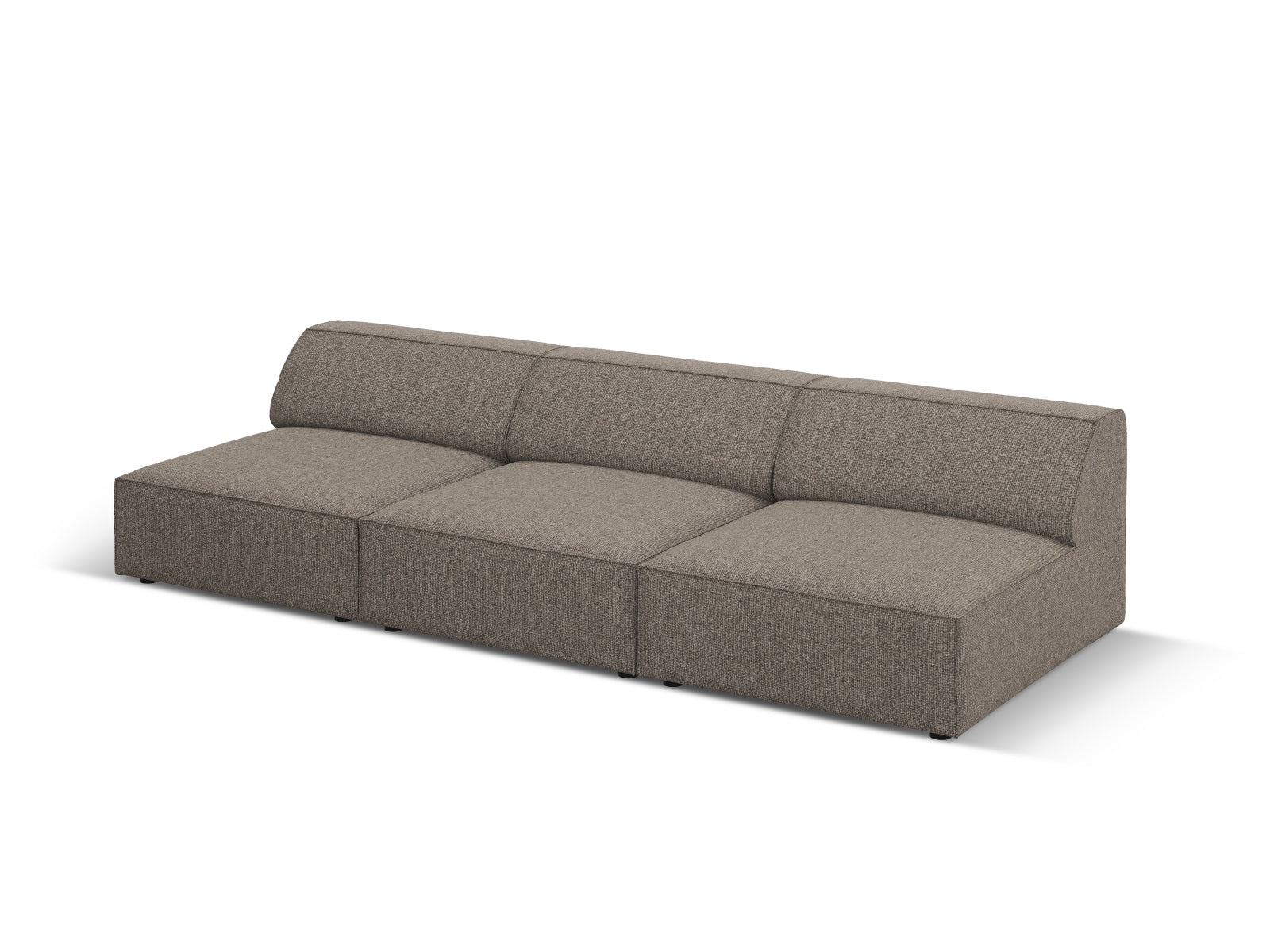 Jodie Modulares Sofa 3 Sitzer in Grey präsentiert im Onlineshop von KAQTU Design AG. 3er Sofa ist von Micadoni