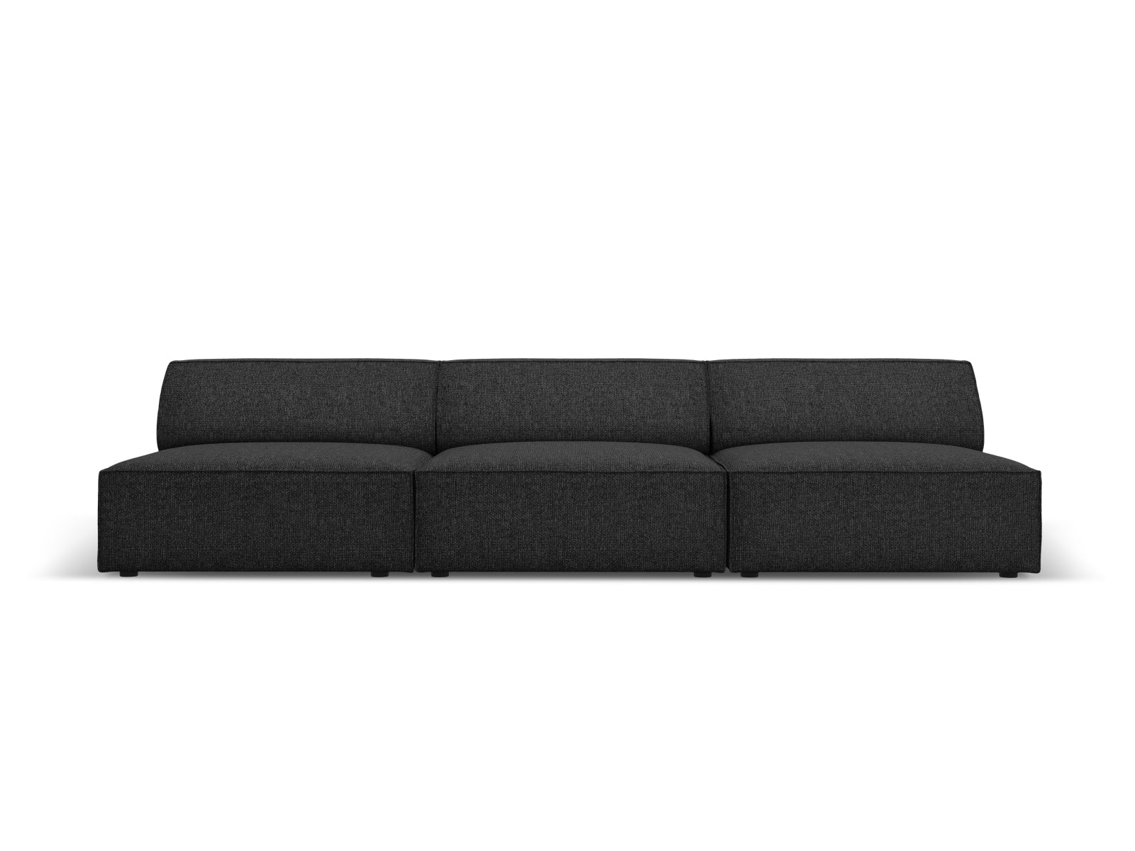 Jodie Modulares Sofa 3 Sitzer in Black präsentiert im Onlineshop von KAQTU Design AG. 3er Sofa ist von Micadoni
