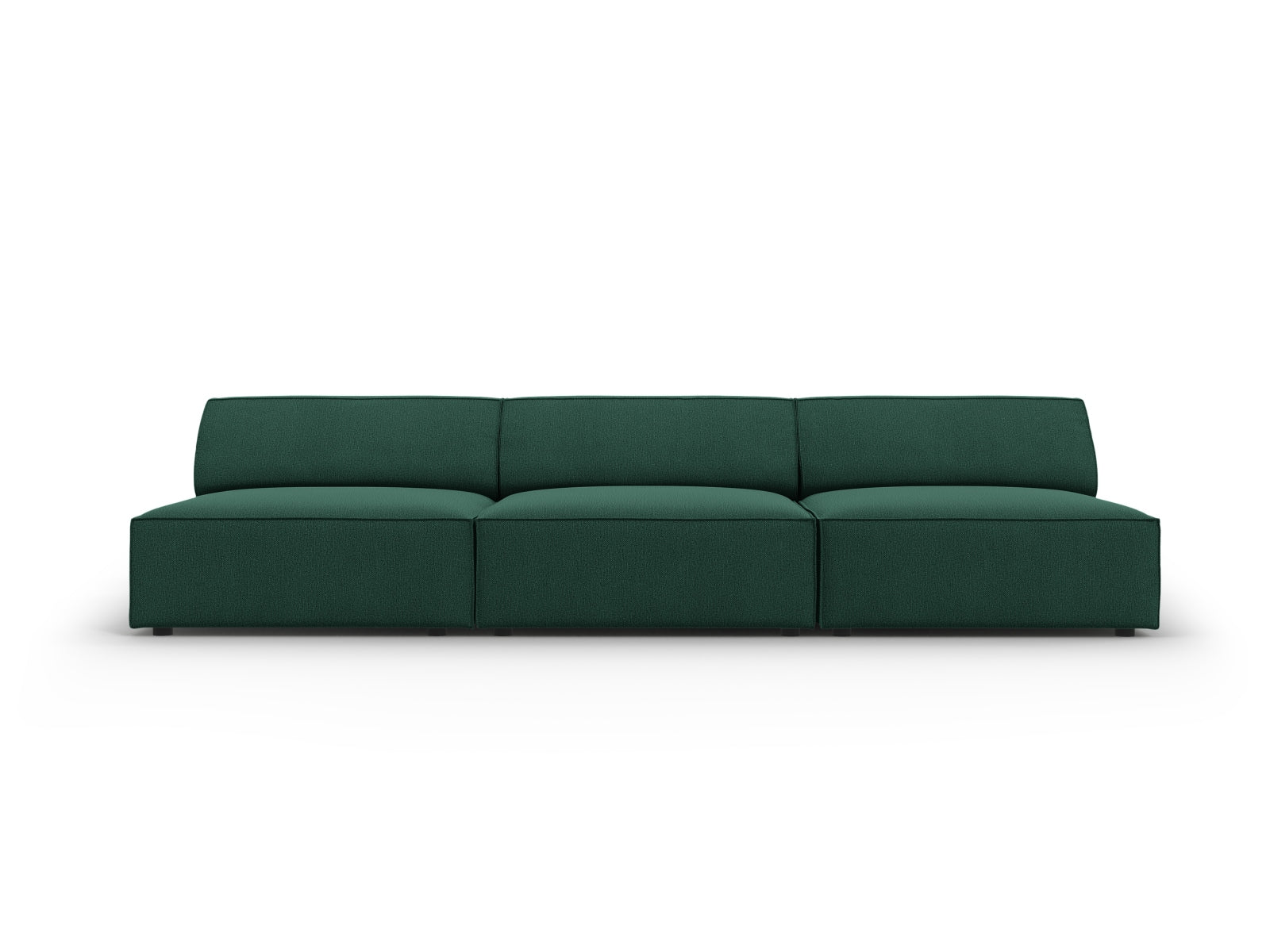 Jodie Modulares Sofa 3 Sitzer in Green präsentiert im Onlineshop von KAQTU Design AG. 3er Sofa ist von Micadoni