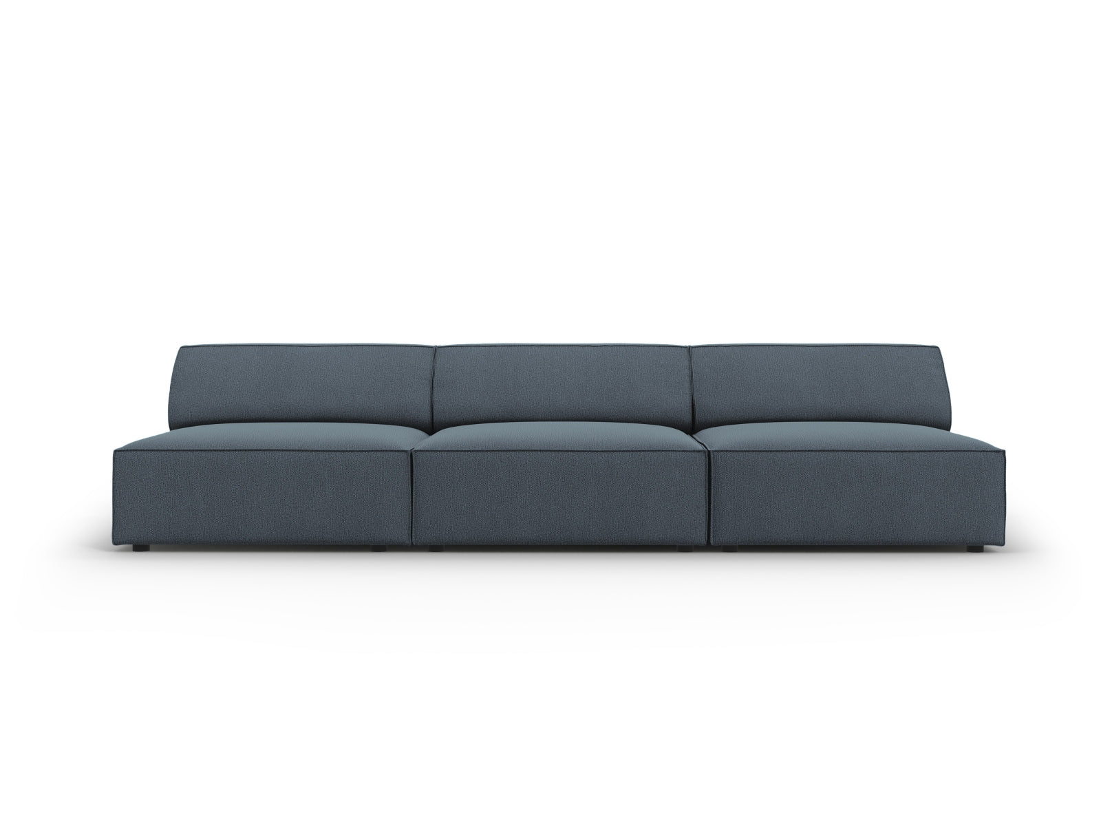Jodie Modulares Sofa 3 Sitzer in Blue präsentiert im Onlineshop von KAQTU Design AG. 3er Sofa ist von Micadoni