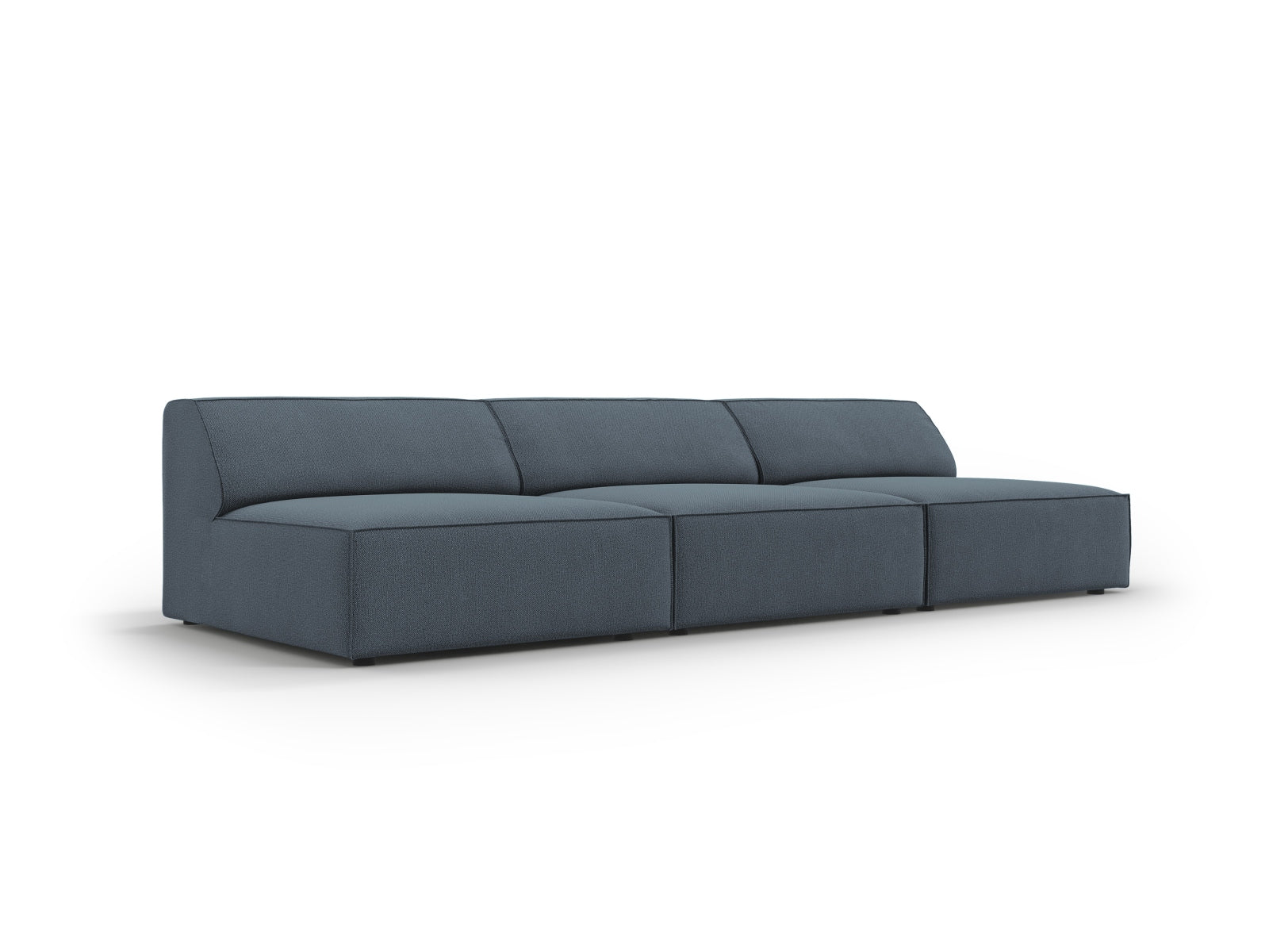 Jodie Modulares Sofa 3 Sitzer in Blue präsentiert im Onlineshop von KAQTU Design AG. 3er Sofa ist von Micadoni