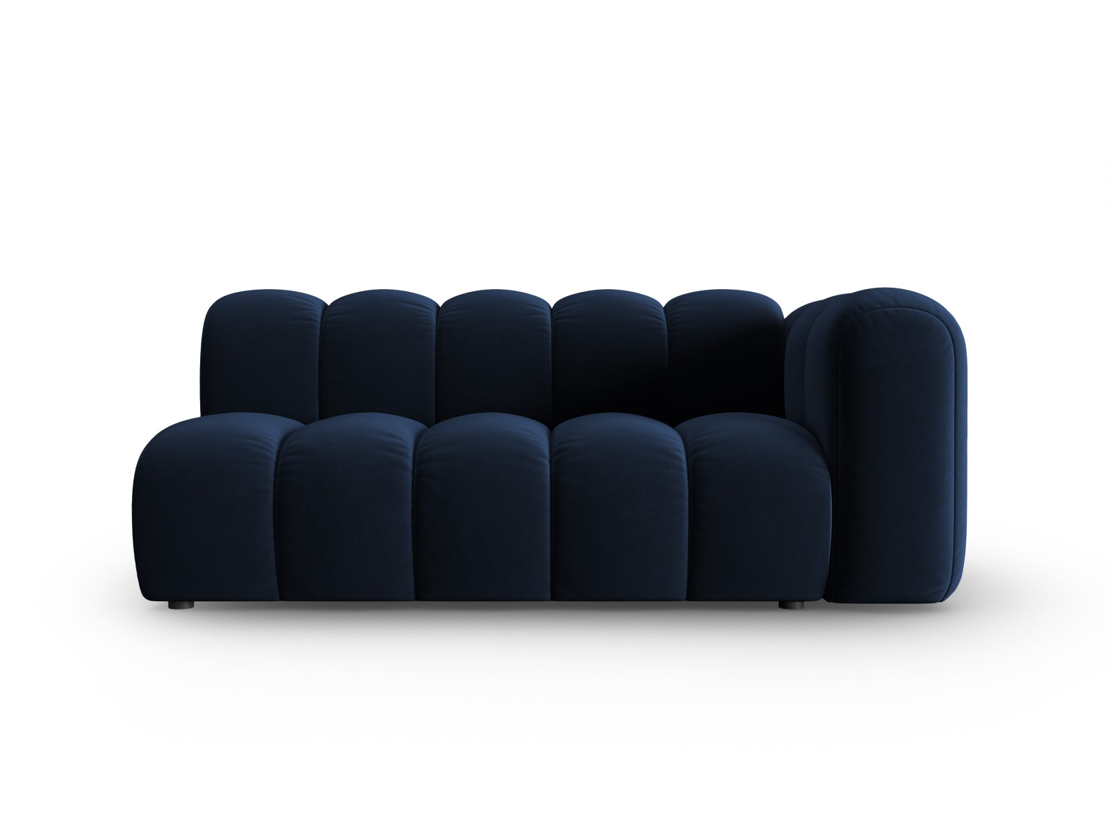 Lupine Velour Modular Sofa rechts 3 Sitzer in Royal Blue-Salvador präsentiert im Onlineshop von KAQTU Design AG. Modulares Sofa ist von Micadoni