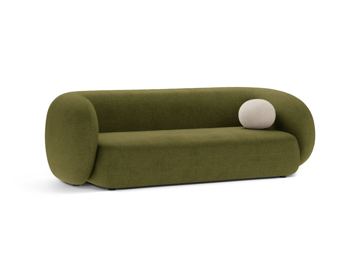 3-Sitzer Modular Sofa Kate in Dark Olive Green-Baloo präsentiert im Onlineshop von KAQTU Design AG. 3er Sofa ist von Micadoni