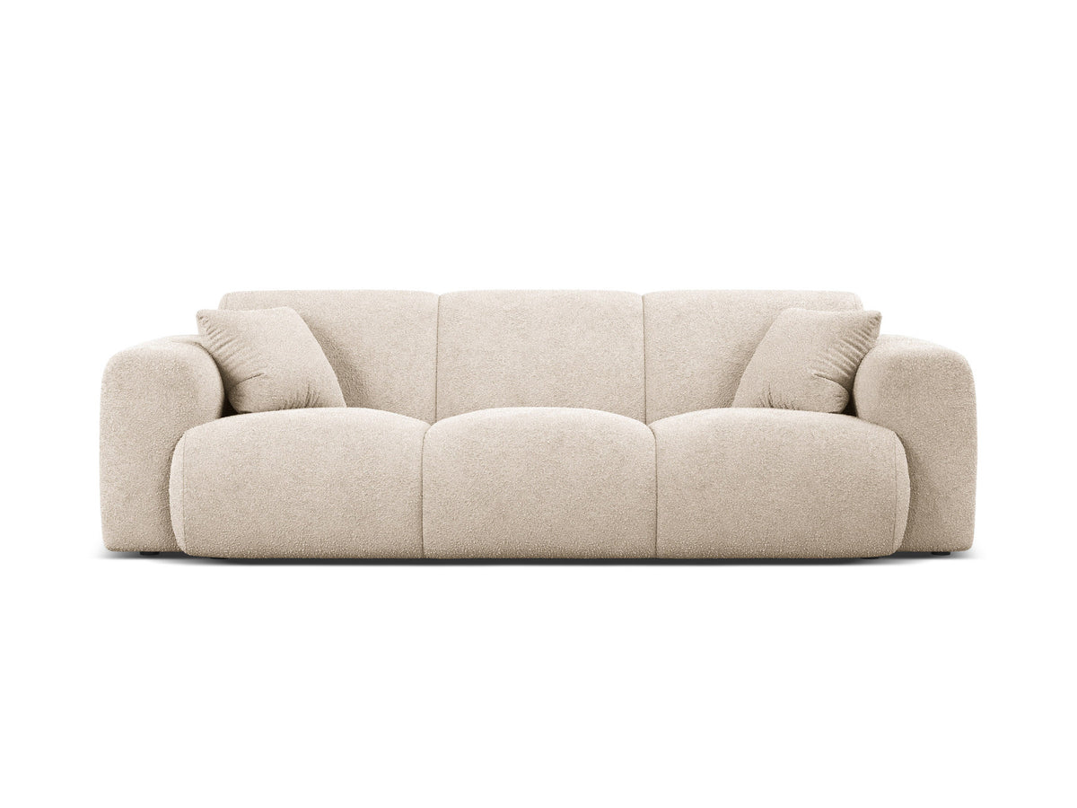 Molino Boucle Sofa 3 Sitzer in Beige-Baloo präsentiert im Onlineshop von KAQTU Design AG. 3er Sofa ist von Micadoni
