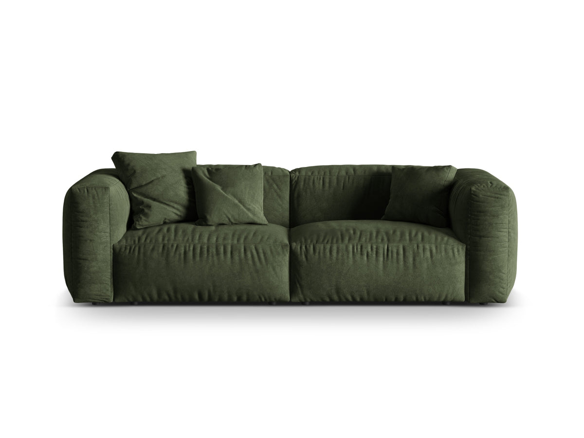 Martina Modulares Sofa 3 Sitzer in Green-Vogue präsentiert im Onlineshop von KAQTU Design AG. 3er Sofa ist von Micadoni