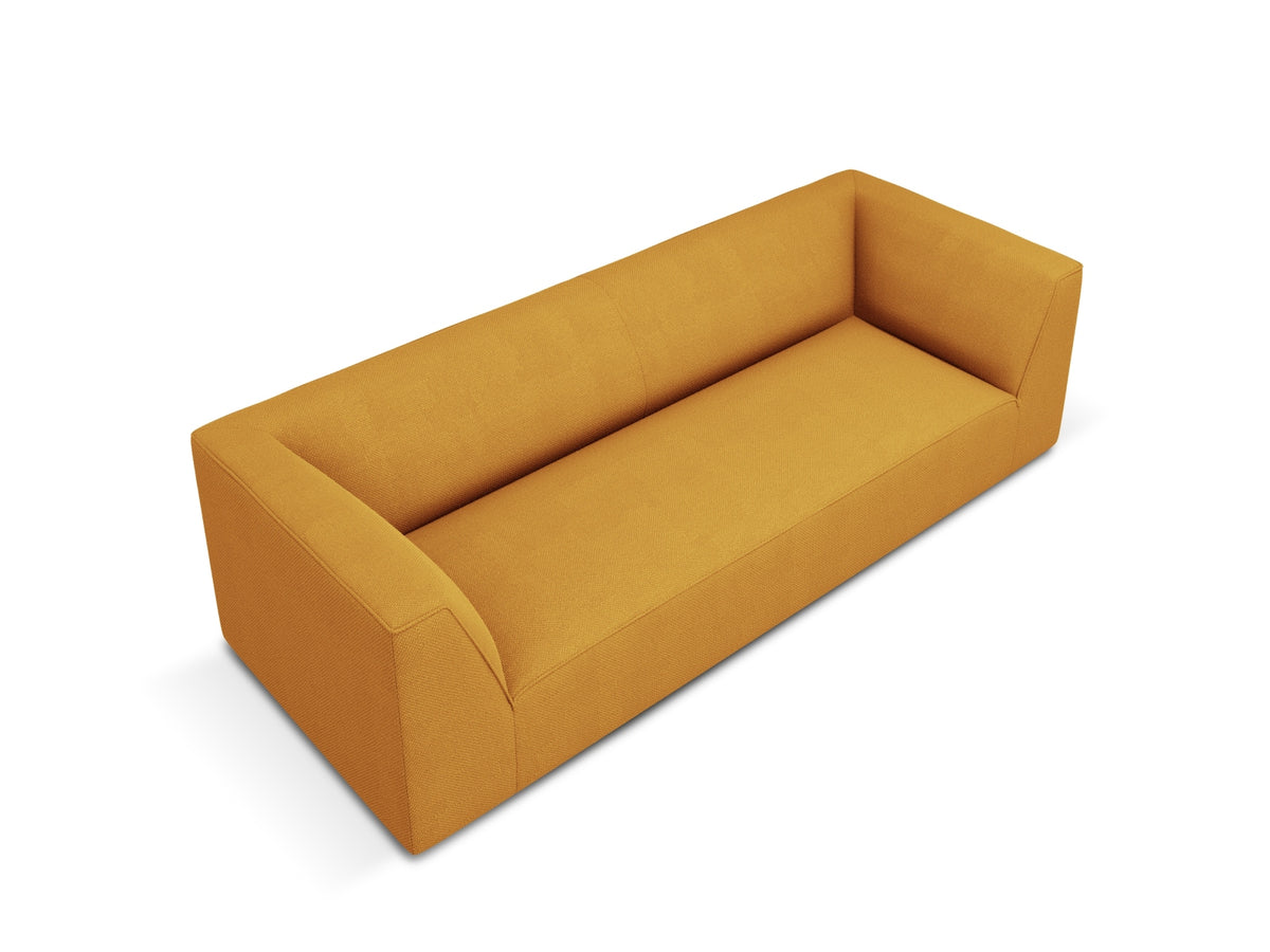 Ruby Sofa 3 Sitzer in Yellow-Ottawa präsentiert im Onlineshop von KAQTU Design AG. 3er Sofa ist von Micadoni