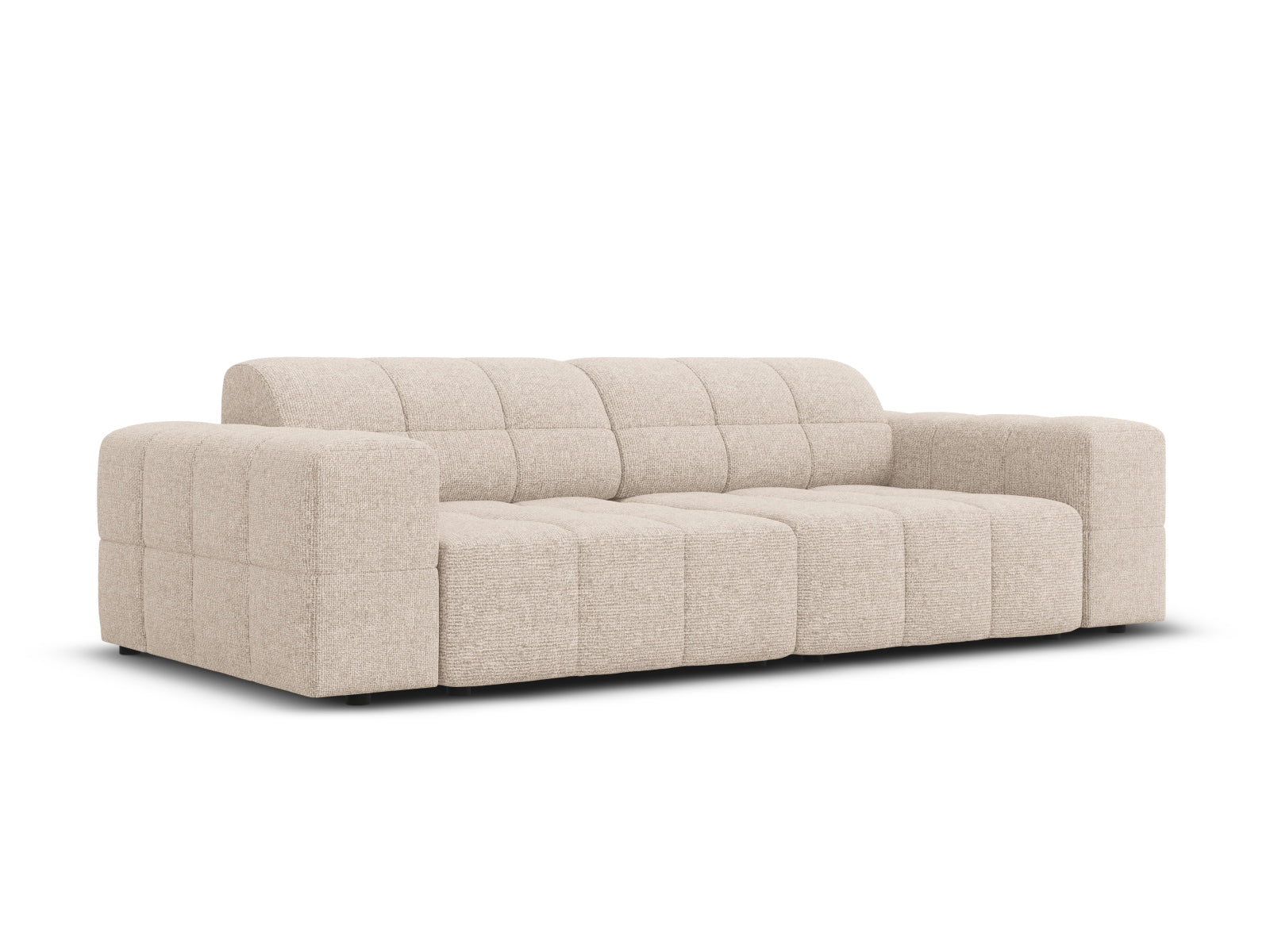 Jennifer Sofa 3 Sitzer in Beige präsentiert im Onlineshop von KAQTU Design AG. Sofa ist von Micadoni