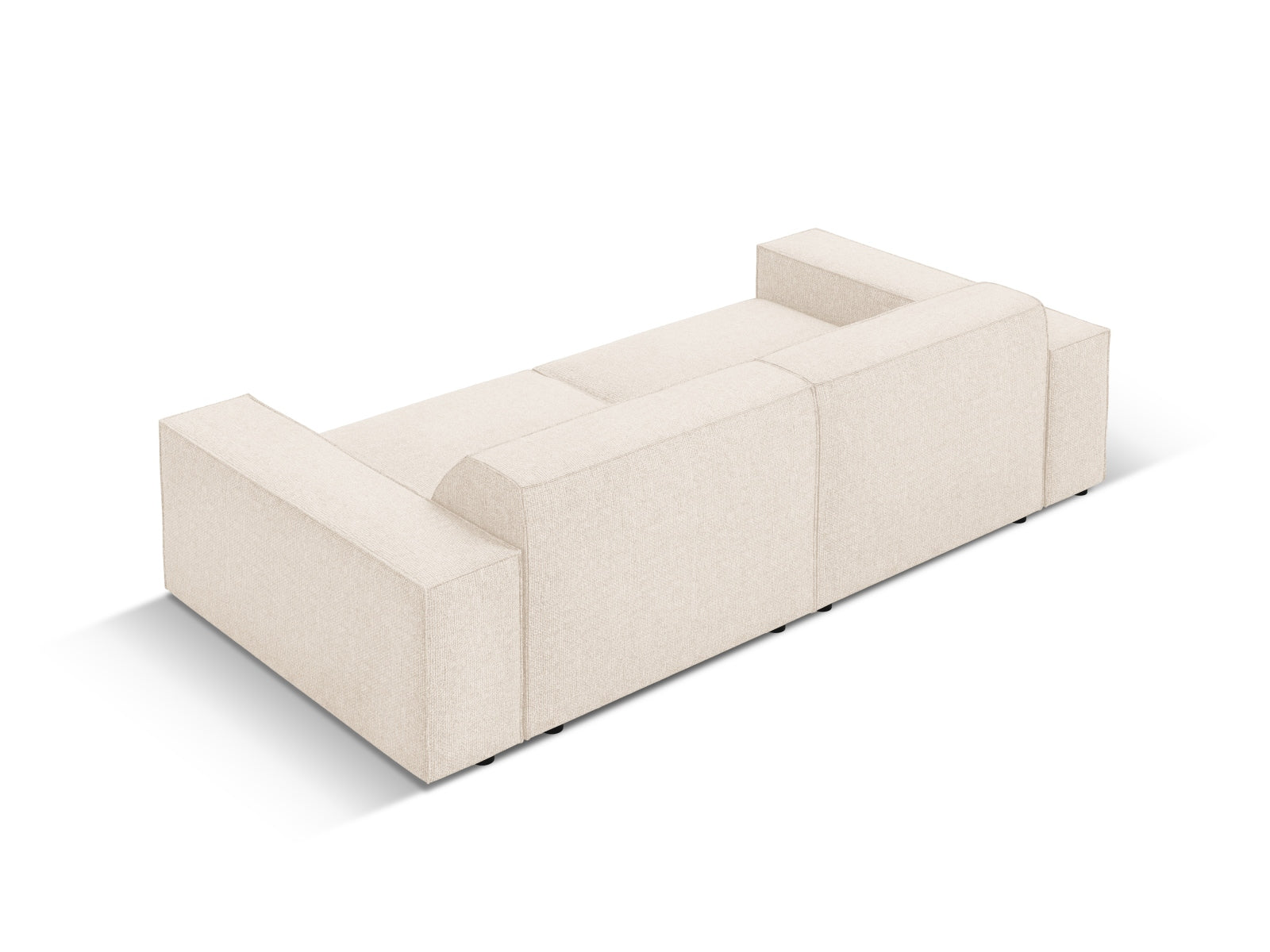 Jodie Modulares Sofa 3 Sitzer in Light Beige präsentiert im Onlineshop von KAQTU Design AG. 3er Sofa ist von Micadoni
