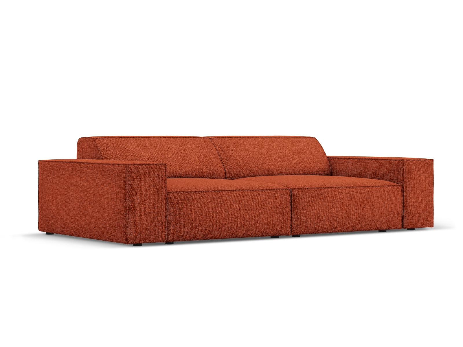 Jodie Modulares Sofa 3 Sitzer in Terracotta präsentiert im Onlineshop von KAQTU Design AG. 3er Sofa ist von Micadoni
