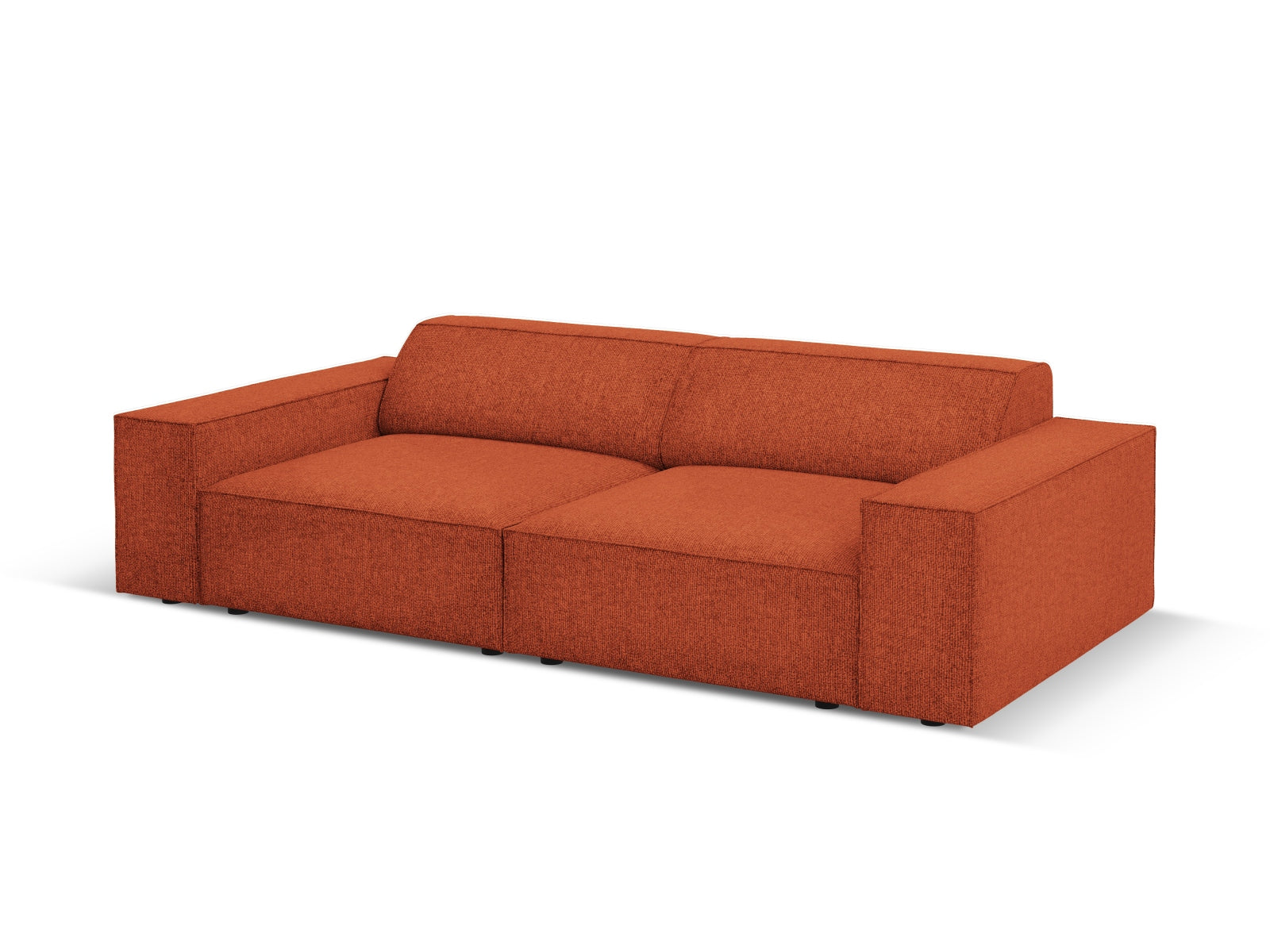 Jodie Modulares Sofa 3 Sitzer in Terracotta präsentiert im Onlineshop von KAQTU Design AG. 3er Sofa ist von Micadoni